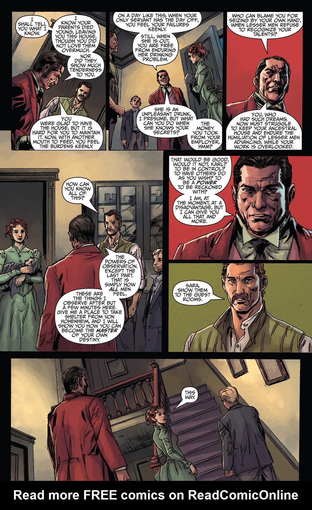 Read online Sherlock Holmes: Moriarty Lives comic -  Issue #2 - 8