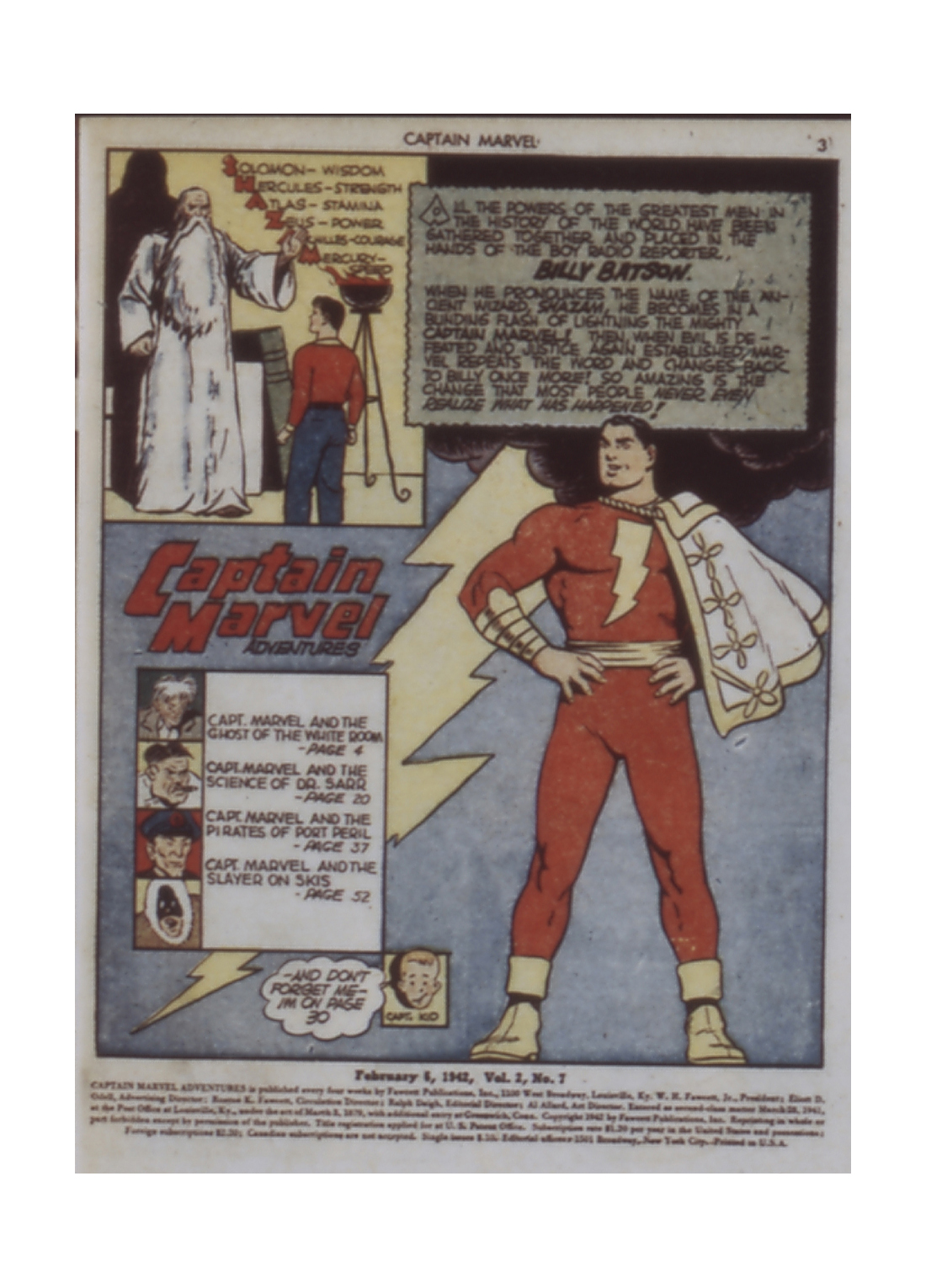 Read online Captain Marvel Adventures comic -  Issue #7 - 3