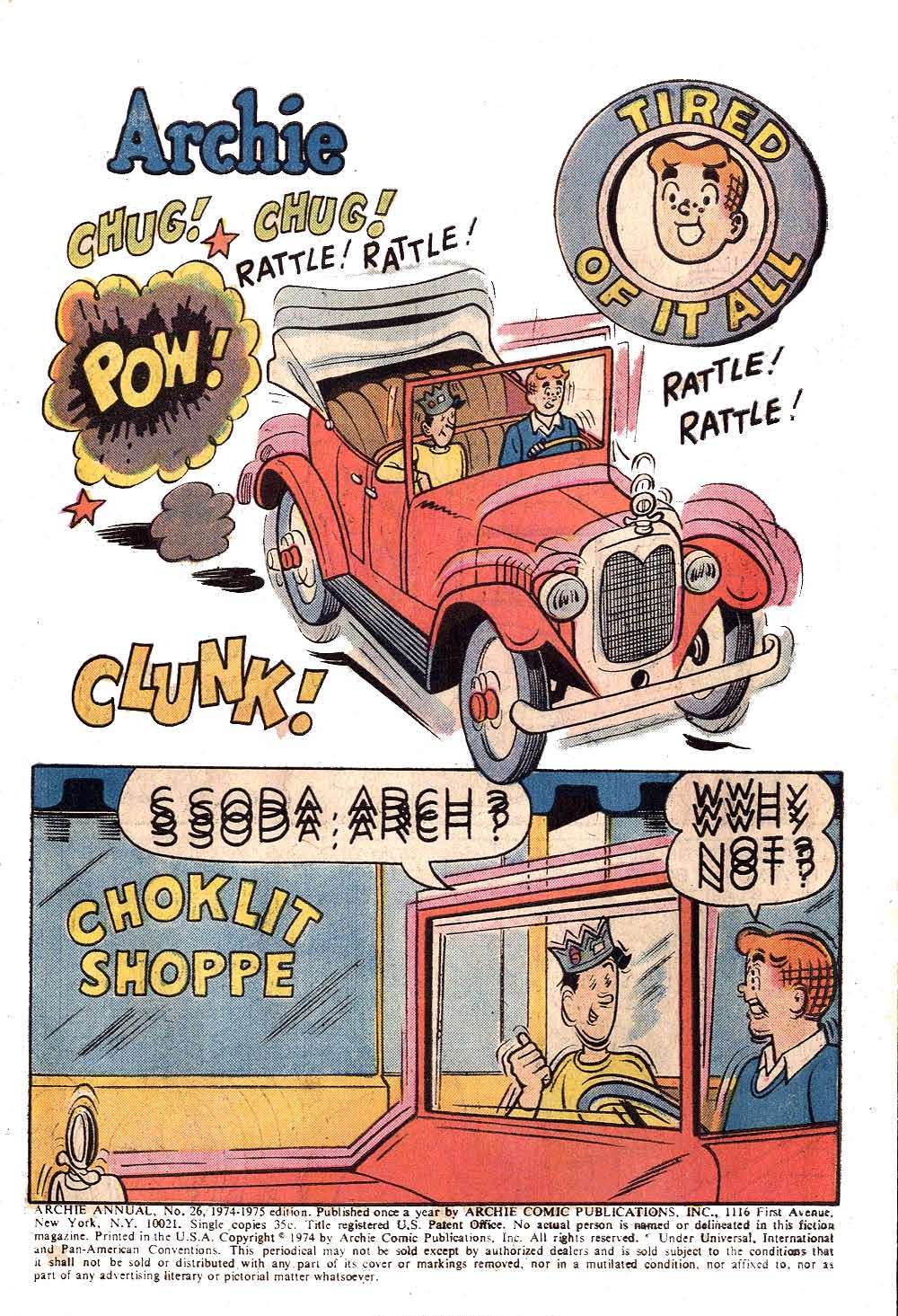 Read online Archie Annual comic -  Issue #26 - 3