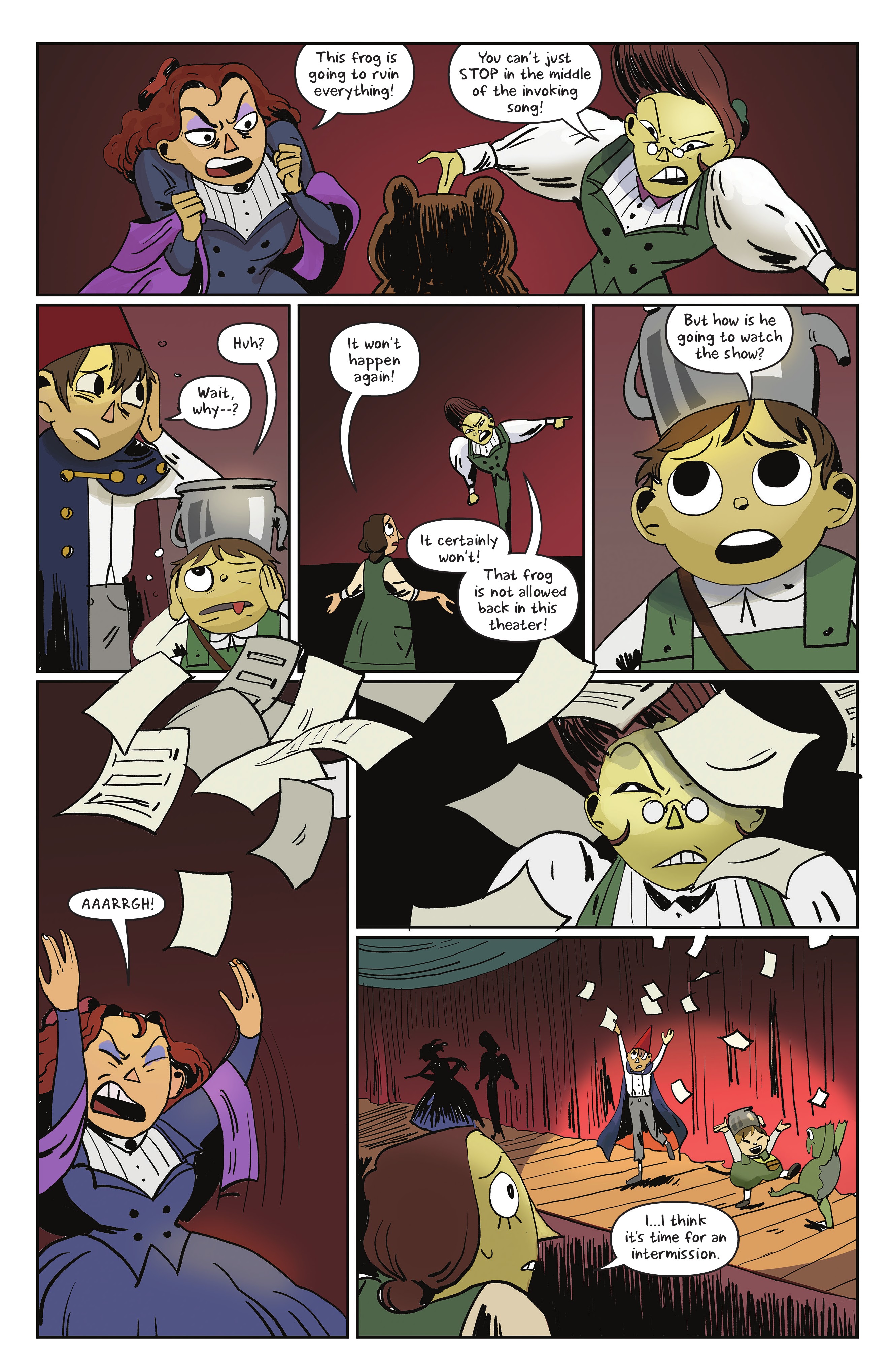 Read online Over the Garden Wall: Soulful Symphonies comic -  Issue # TPB - 61
