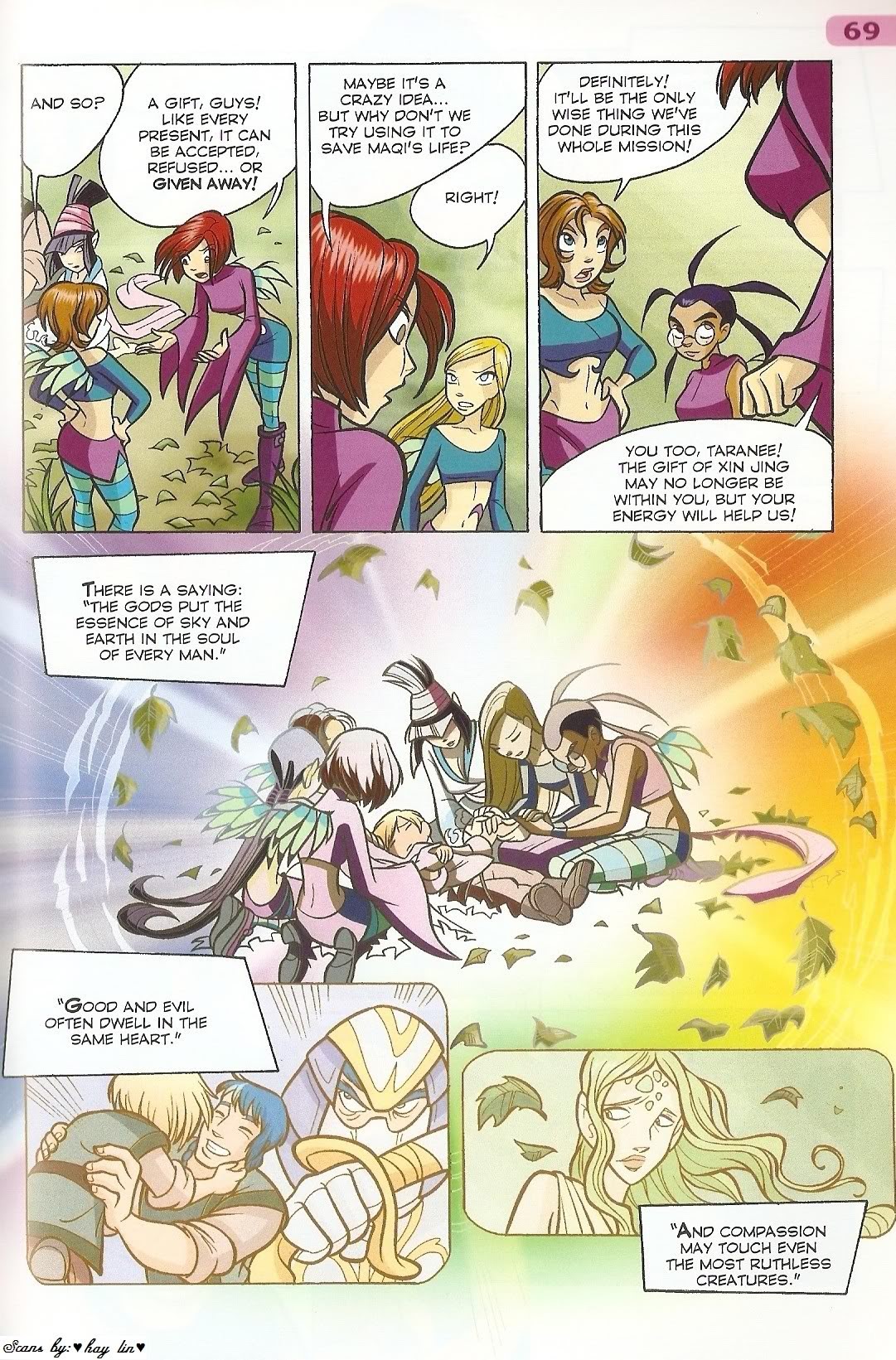 Read online W.i.t.c.h. comic -  Issue #33 - 52