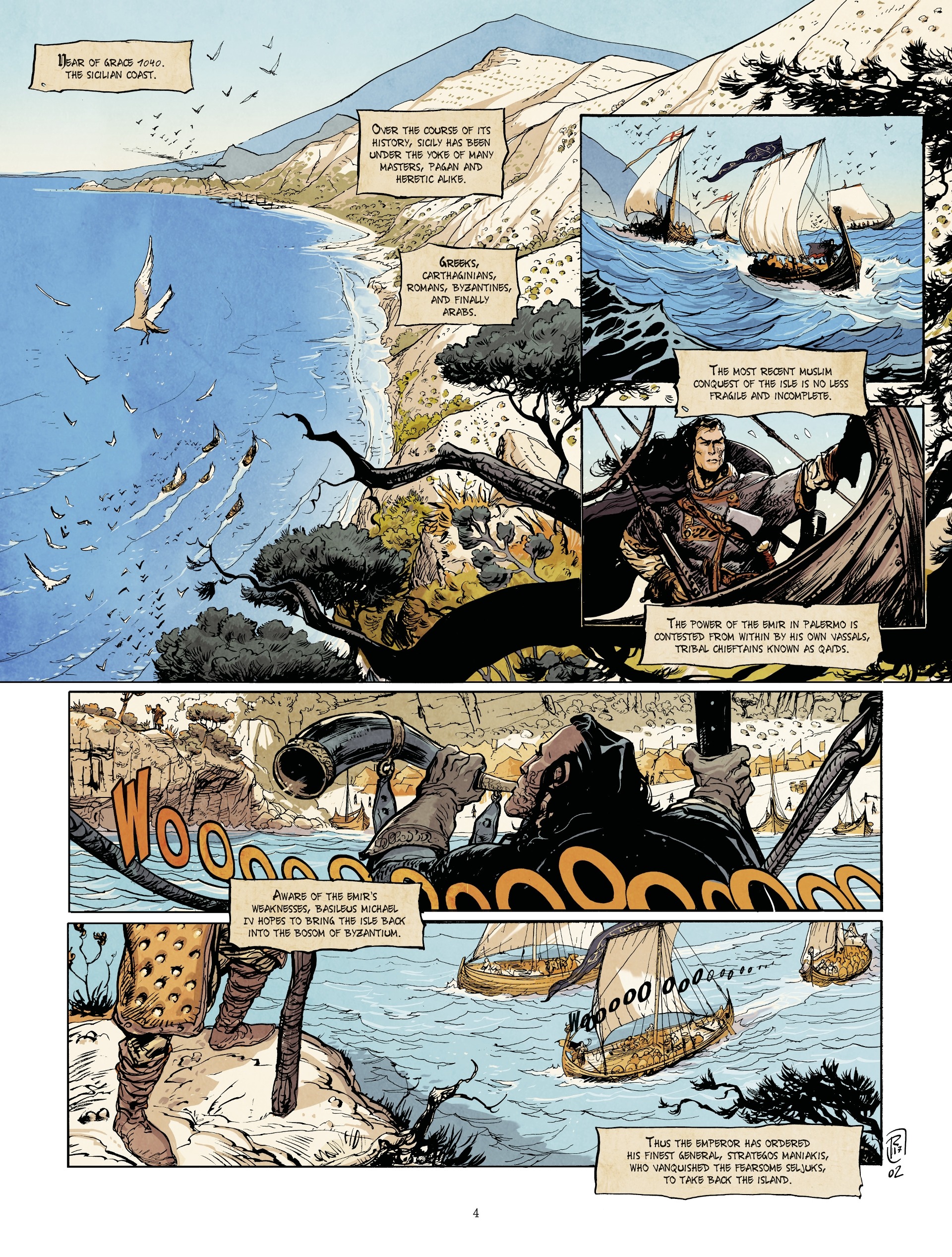 Read online Ira Dei comic -  Issue #1 - 4