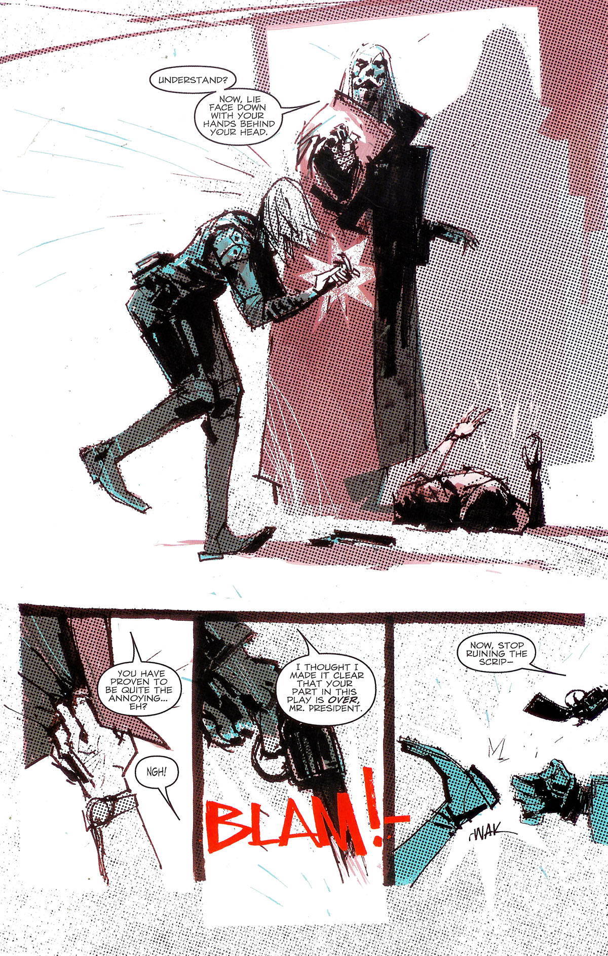 Read online Metal Gear Solid: Sons of Liberty comic -  Issue #7 - 16
