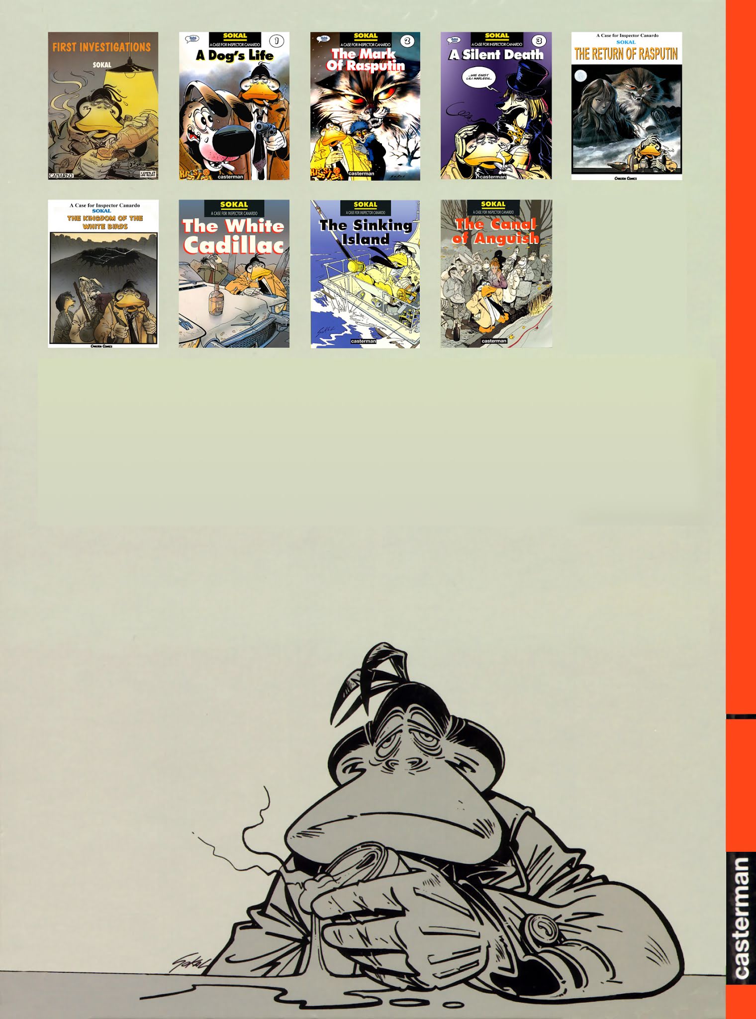 Read online Une enquête de l'inspecteur Canardo comic -  Issue #8 - 50