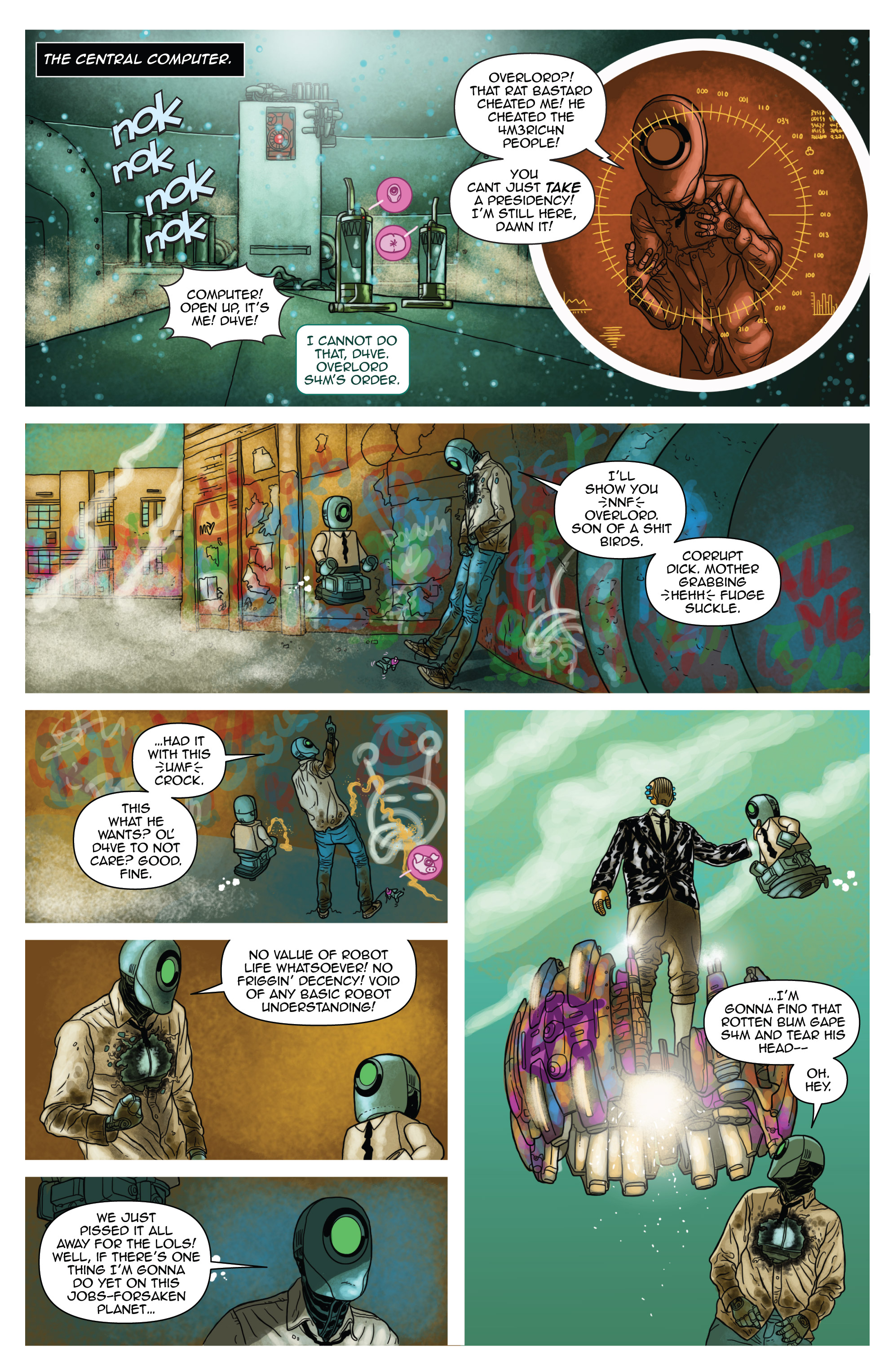 Read online D4VEocracy comic -  Issue #4 - 11