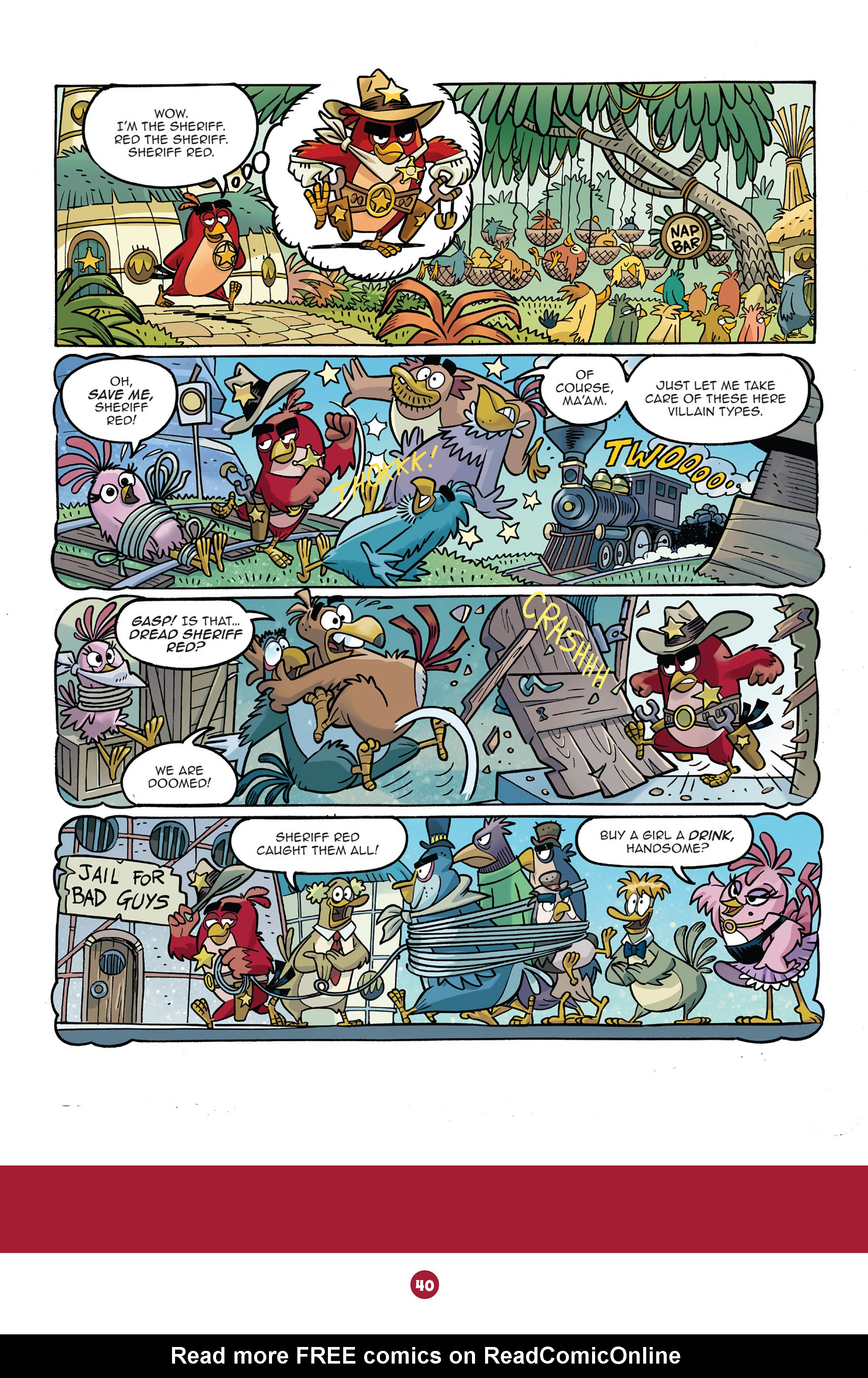 Read online Angry Birds: Big Movie Eggstravaganza comic -  Issue # Full - 43