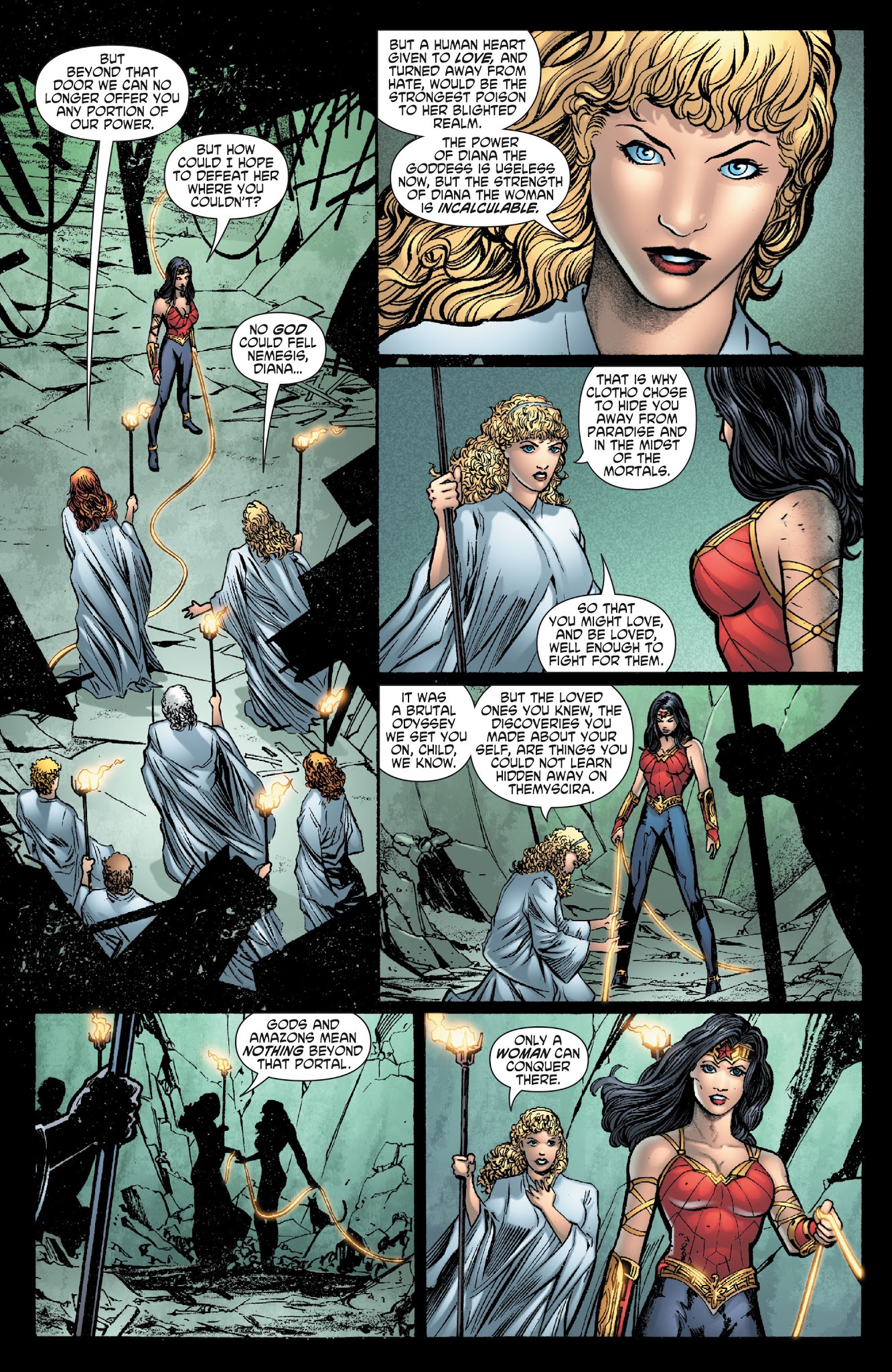 Read online Wonder Woman: Odyssey comic -  Issue # TPB 2 - 129