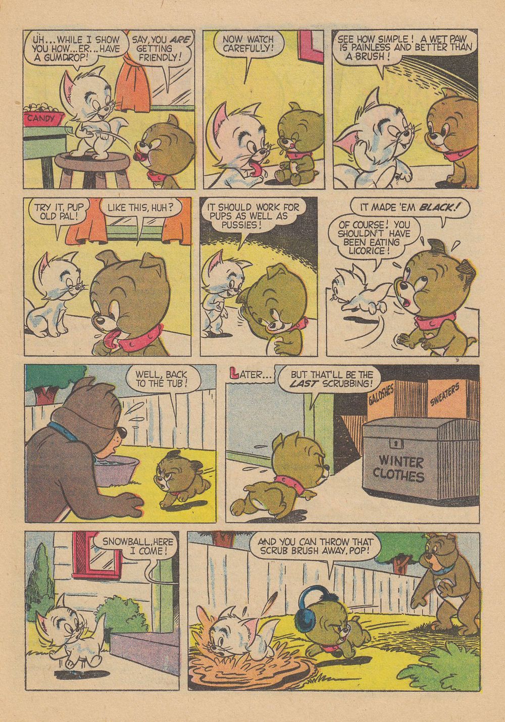 Read online Tom & Jerry Comics comic -  Issue #167 - 17