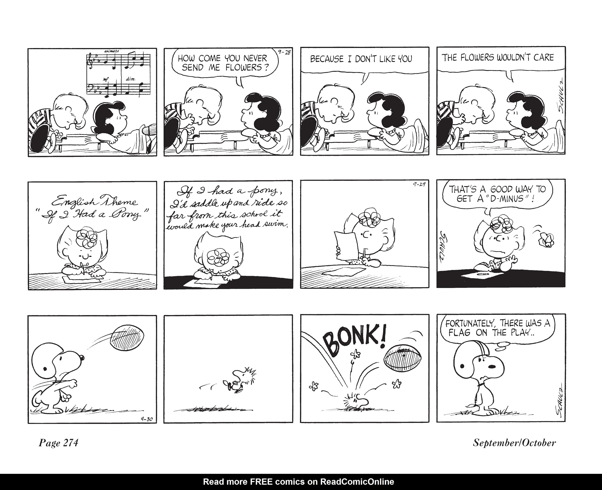 Read online The Complete Peanuts comic -  Issue # TPB 10 - 287