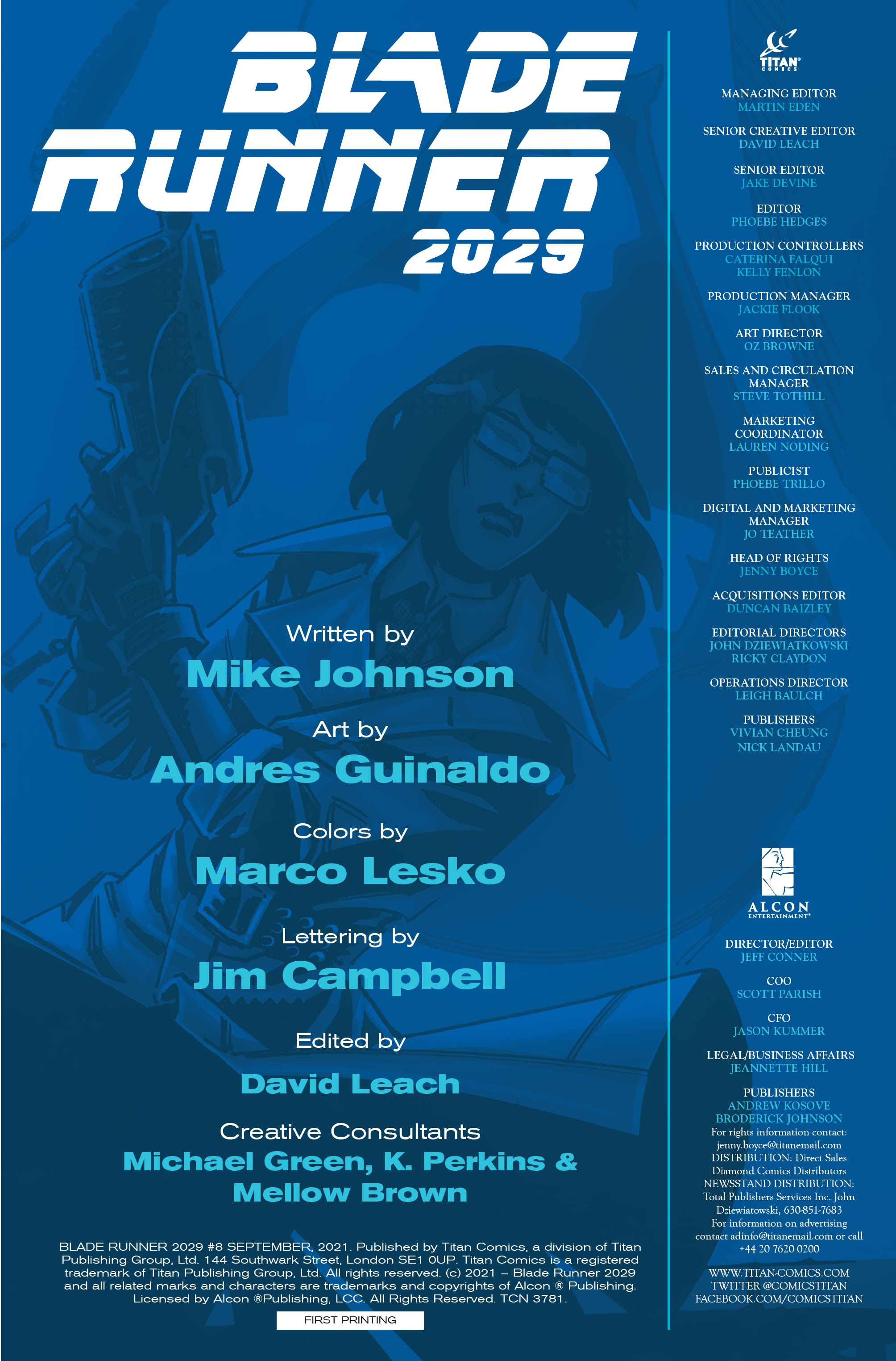Read online Blade Runner 2029 comic -  Issue #8 - 4