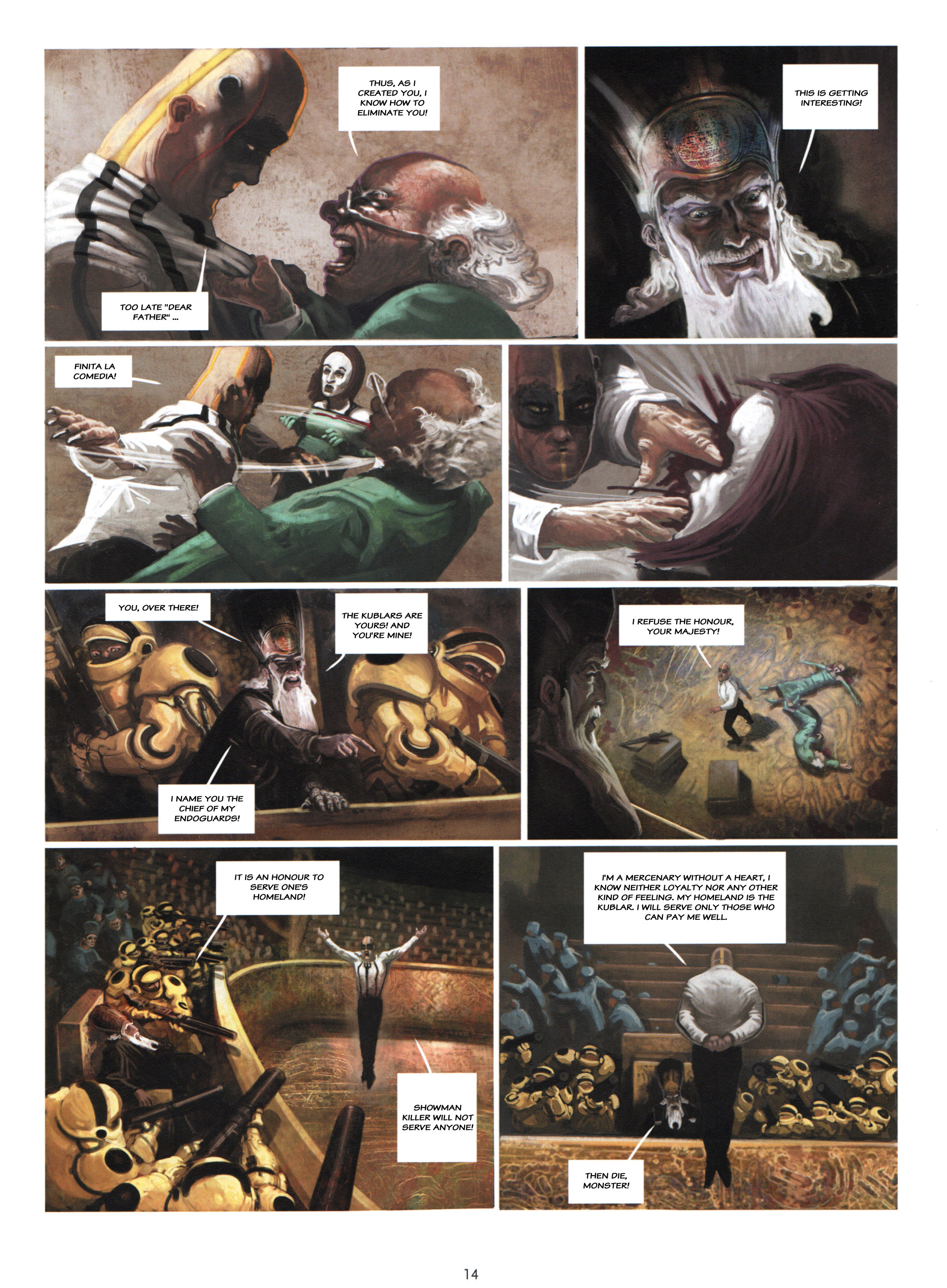 Read online Showman Killer comic -  Issue #1 - 16