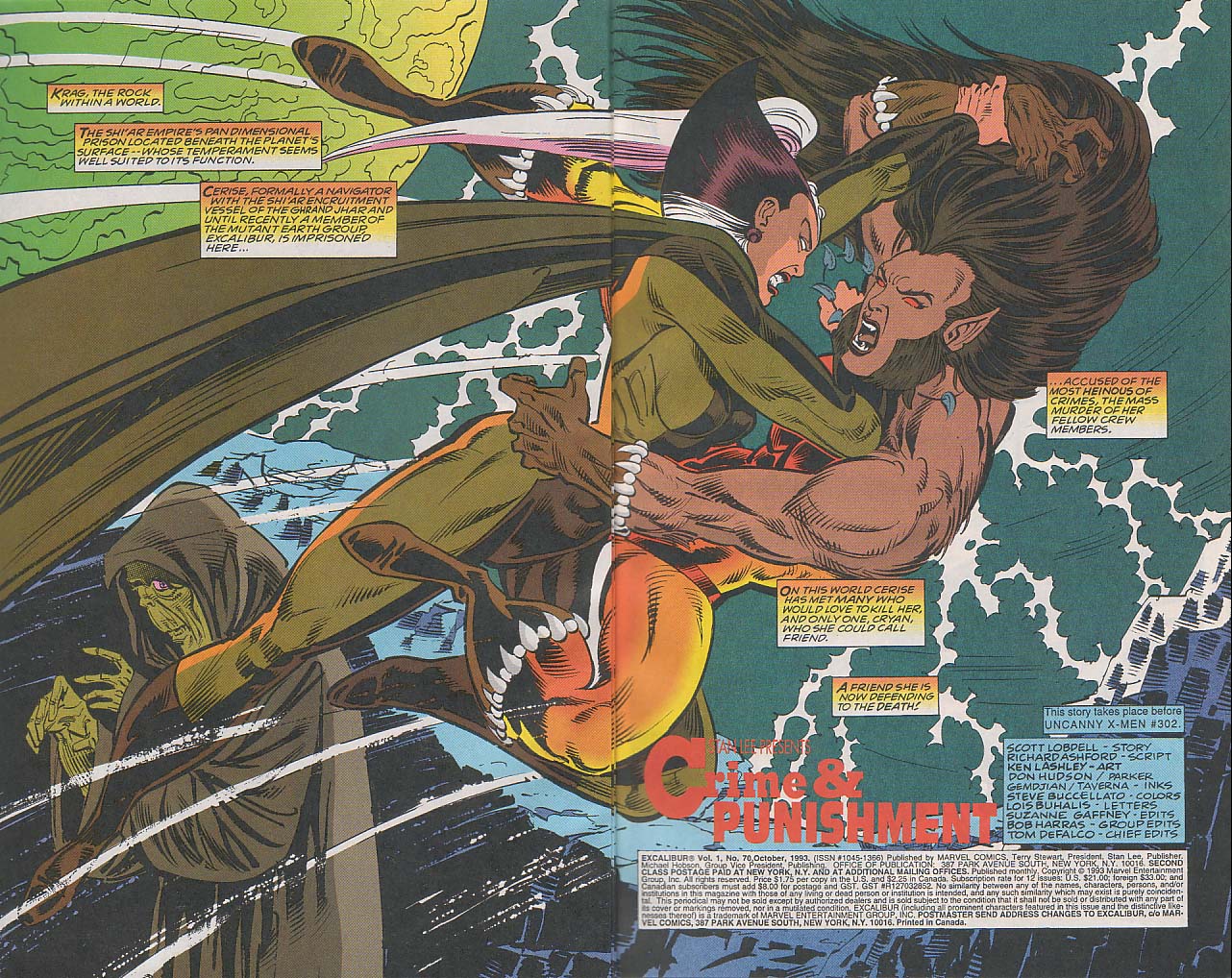 Read online Excalibur (1988) comic -  Issue #70 - 3