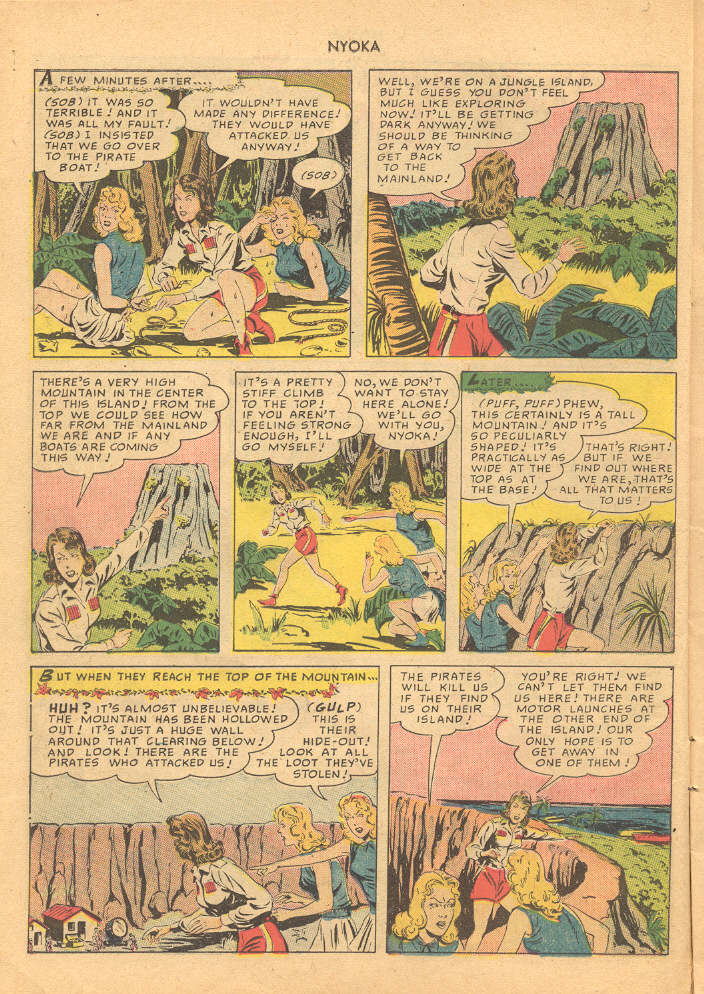 Read online Nyoka the Jungle Girl (1945) comic -  Issue #42 - 14