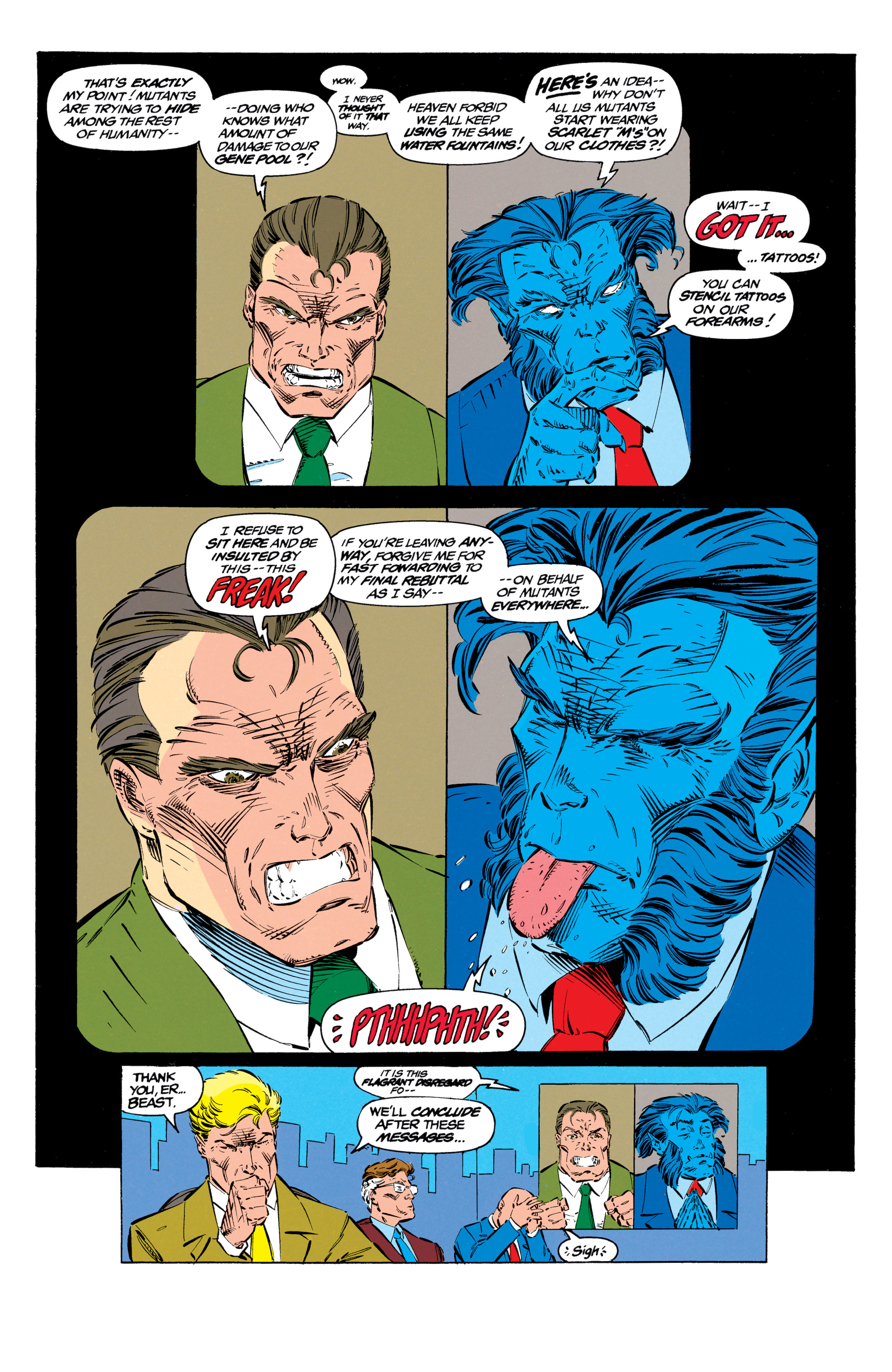Read online X-Men Milestones: Fatal Attractions comic -  Issue # TPB (Part 1) - 44
