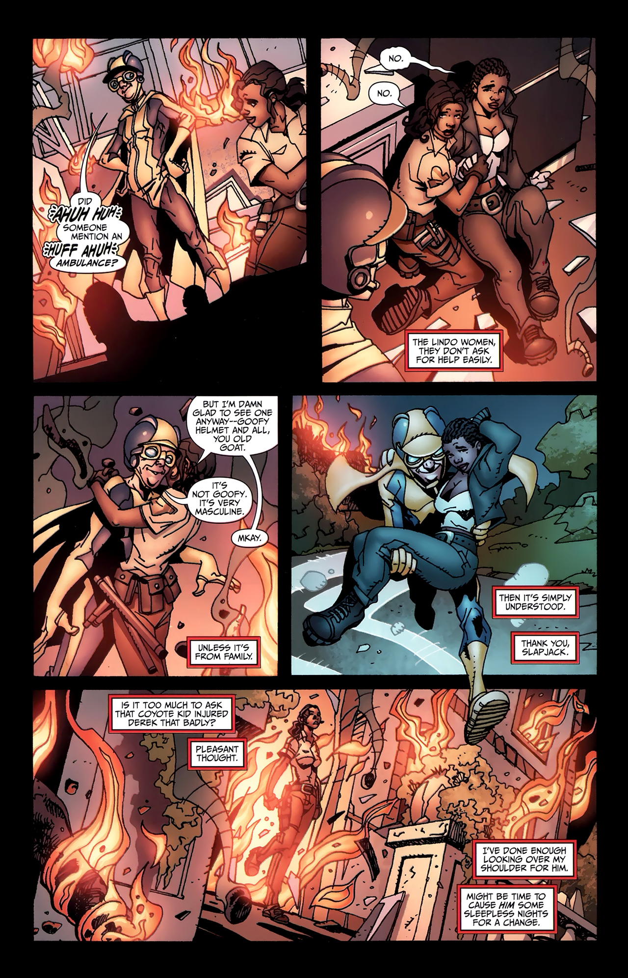 Read online Welcome To Tranquility: One Foot In The Grave comic -  Issue #5 - 9