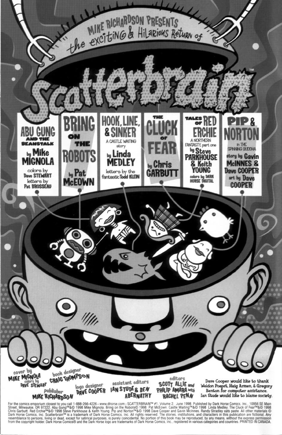 Read online Scatterbrain (1998) comic -  Issue #1 - 2