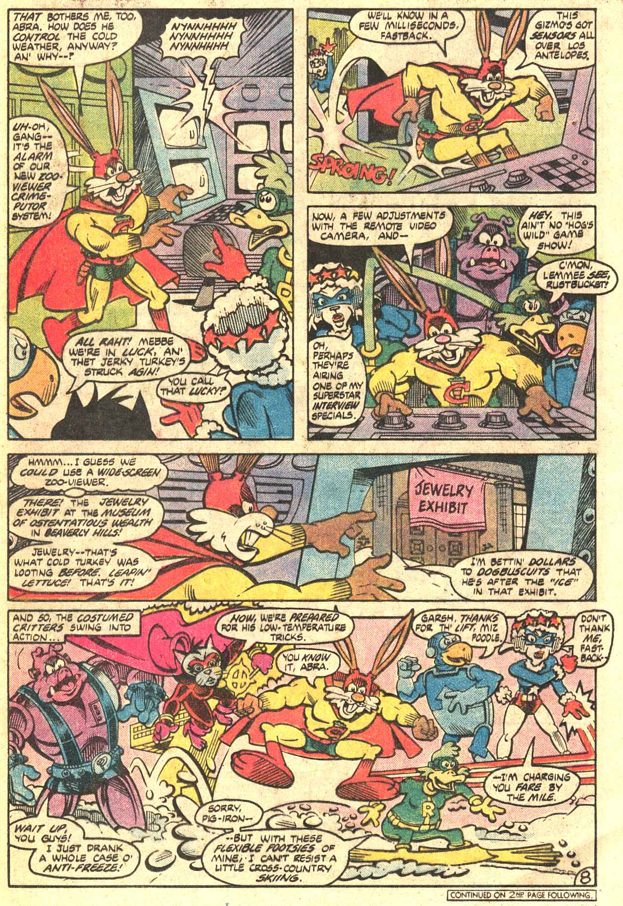 Read online Captain Carrot and His Amazing Zoo Crew! comic -  Issue #13 - 9