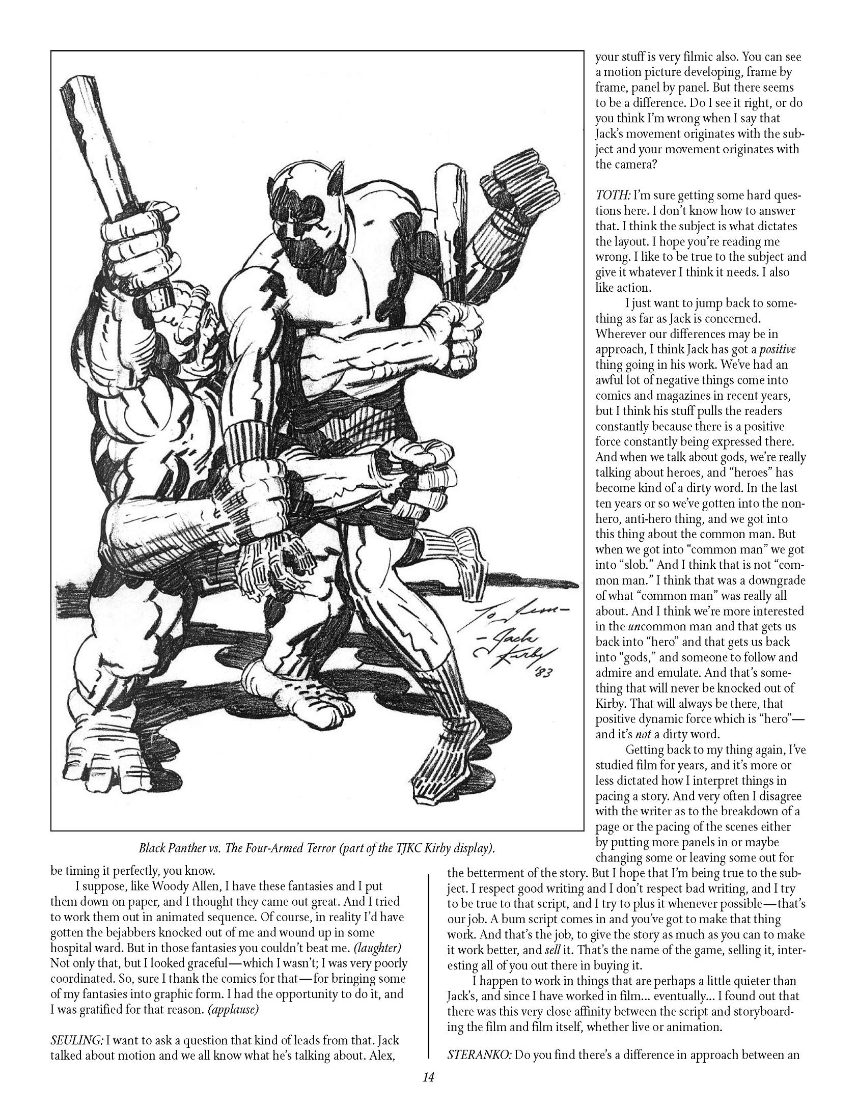 Read online The Jack Kirby Collector comic -  Issue #8 - 14