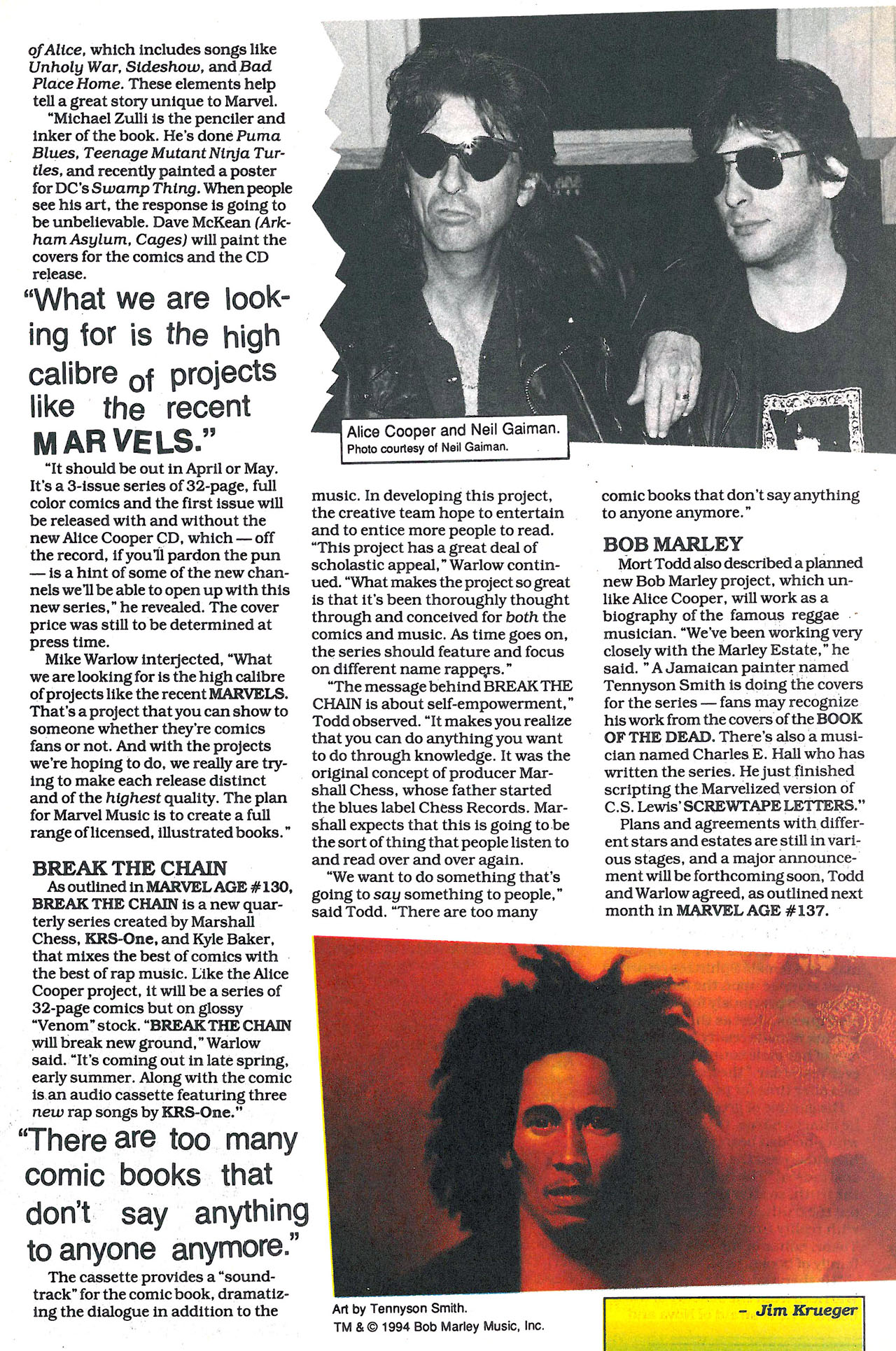 Read online Marvel Age comic -  Issue #136 - 10