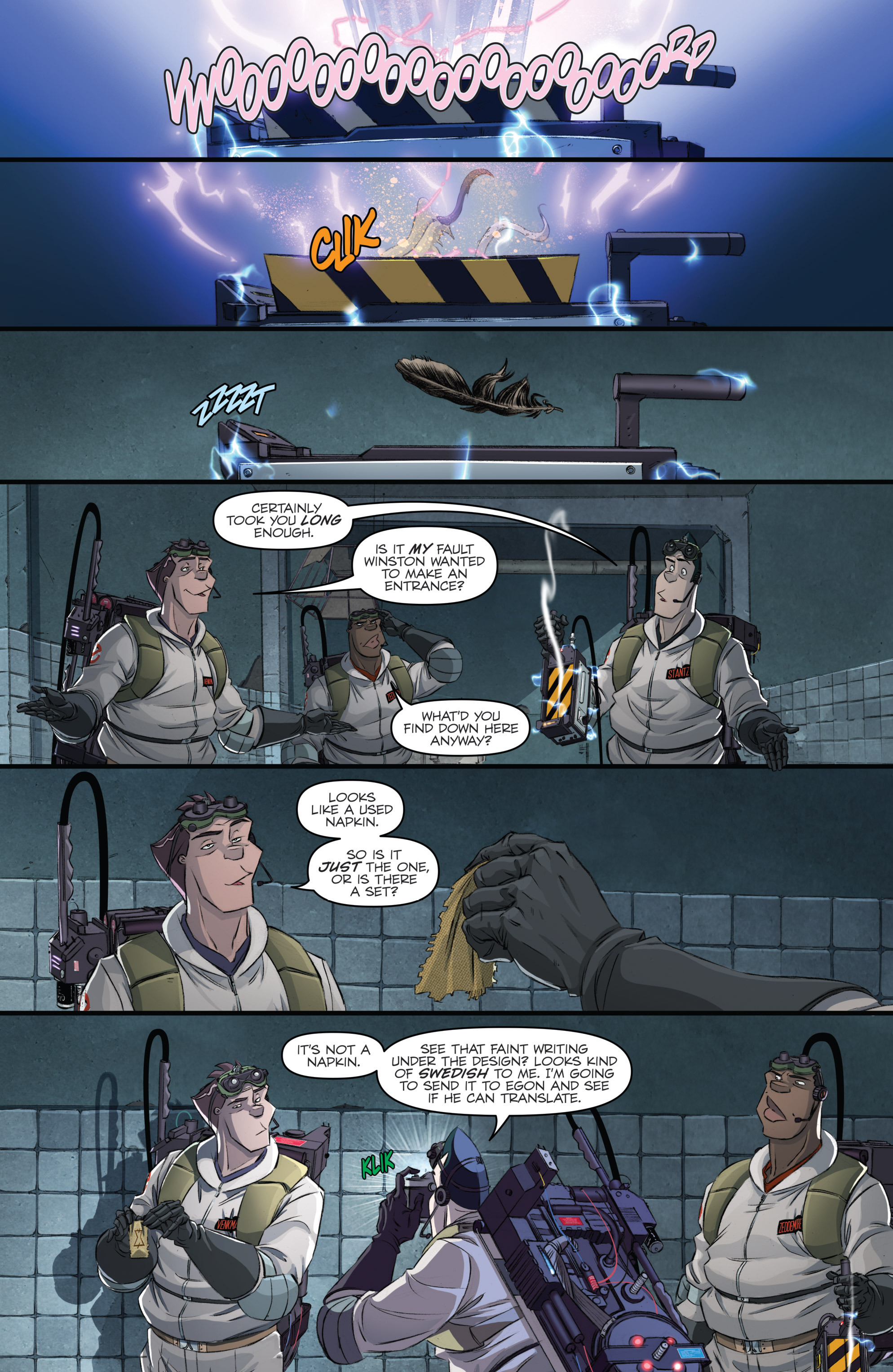 Read online Ghostbusters: International comic -  Issue #3 - 20
