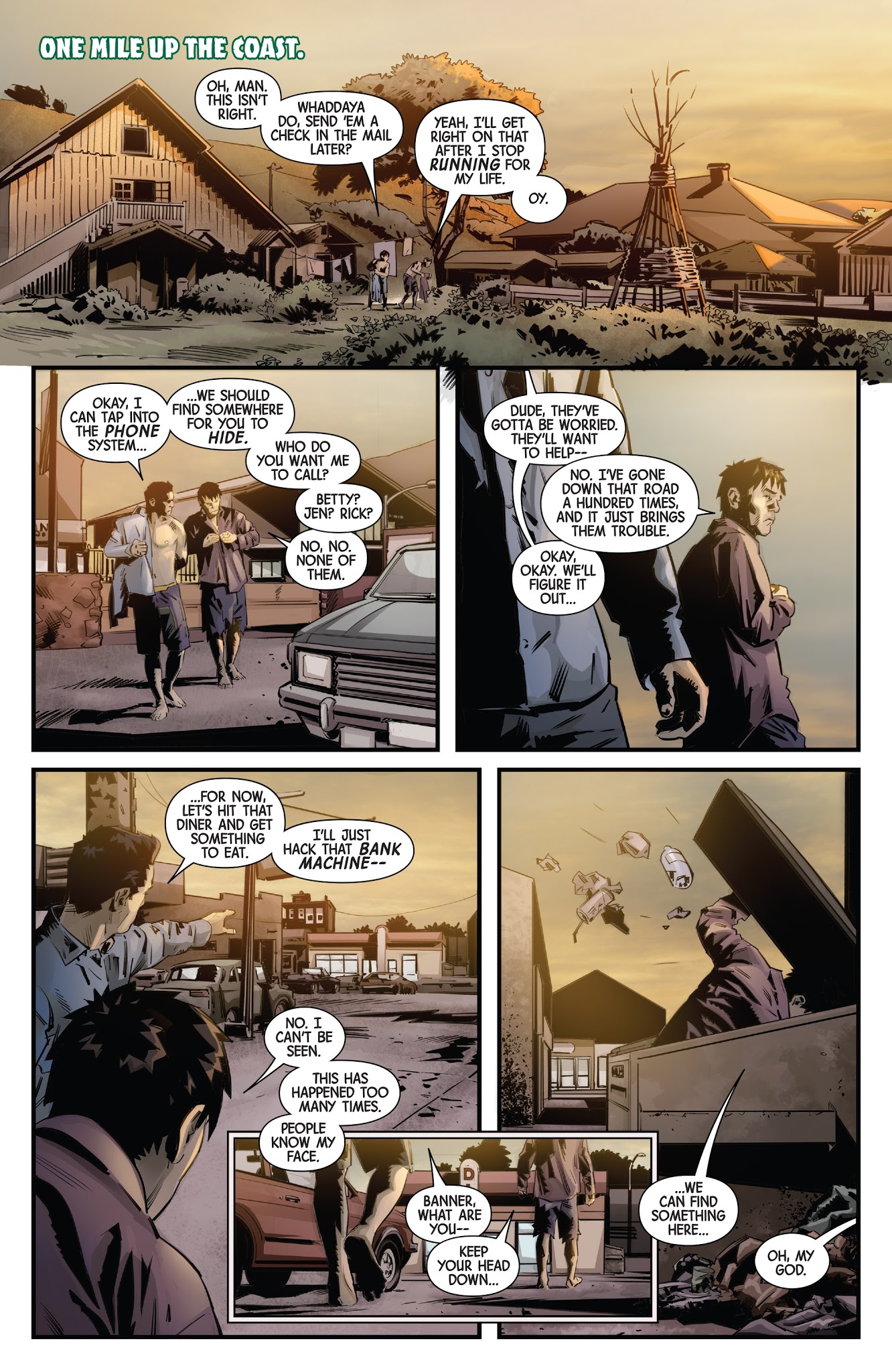 Read online Generations: Banner Hulk & The Totally Awesome Hulk comic -  Issue # Full - 18