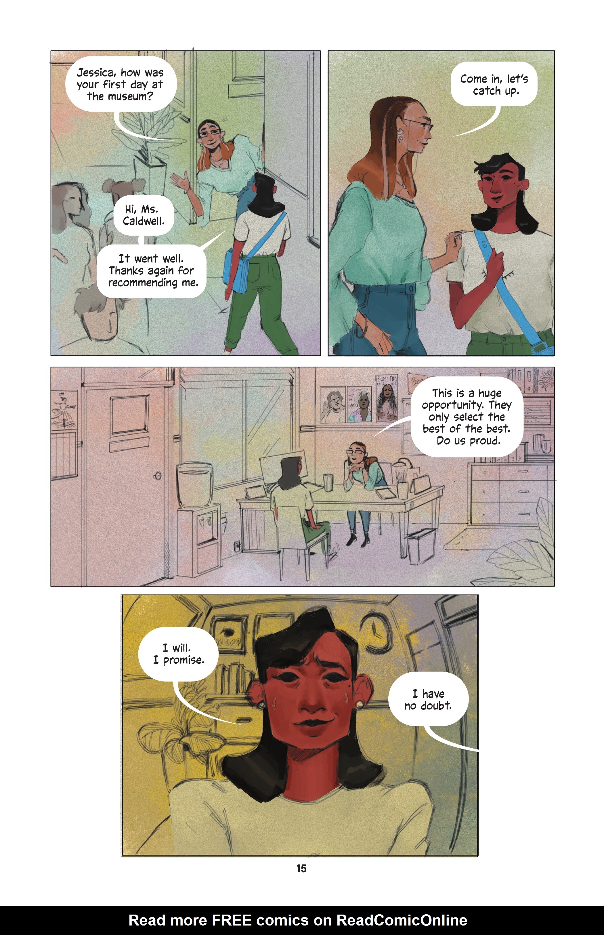 Read online Unearthed: A Jessica Cruz Story comic -  Issue # TPB (Part 1) - 14
