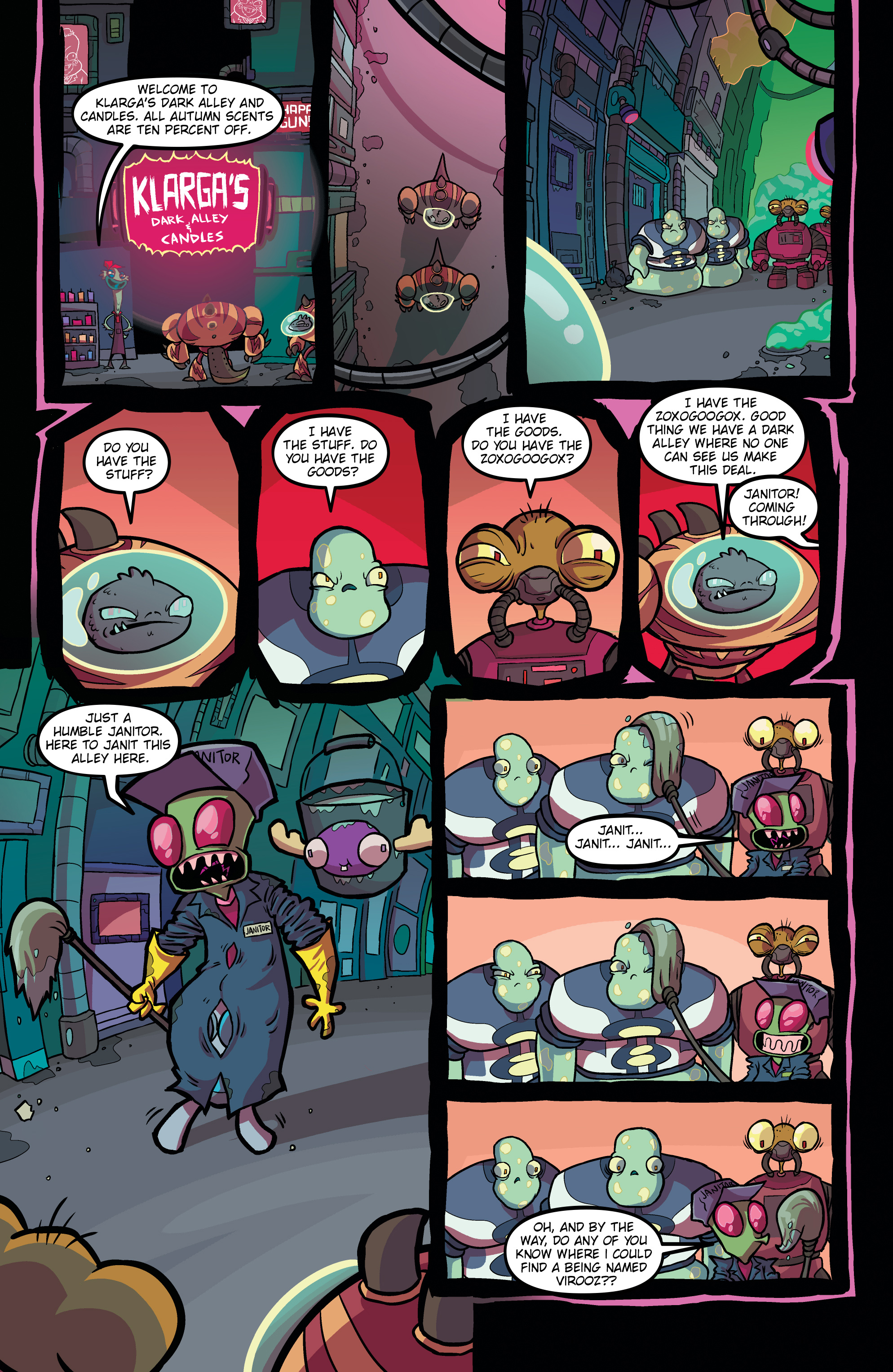 Read online Invader Zim comic -  Issue # _TPB 5 - 58