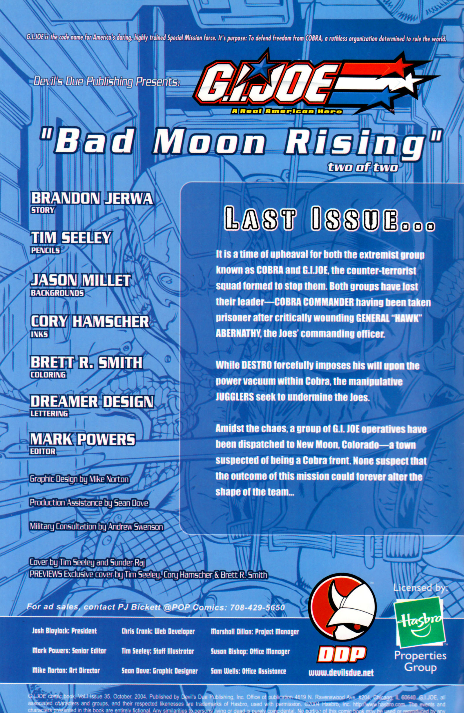 Read online G.I. Joe (2001) comic -  Issue #35 - 3