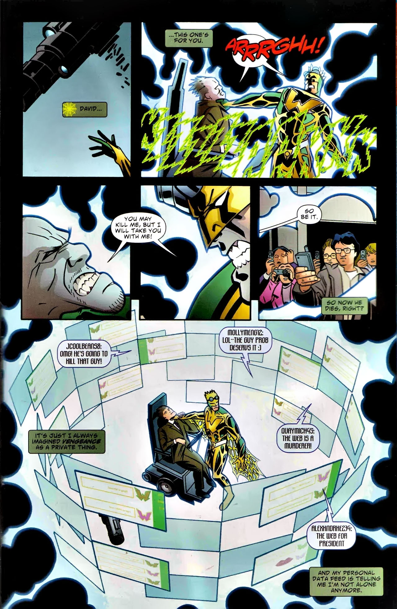 Read online The Web comic -  Issue #3 - 18