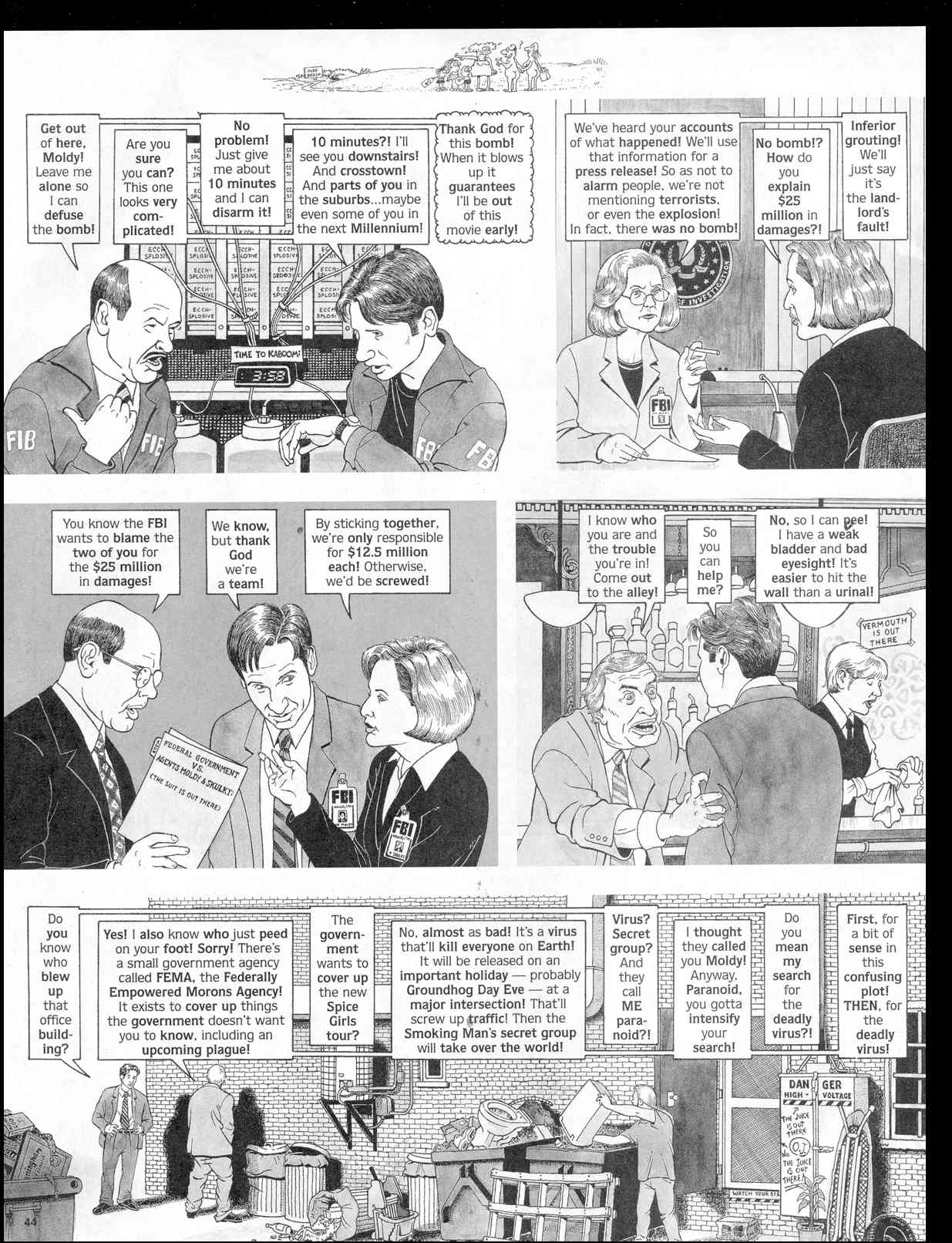 Read online MAD comic -  Issue #374 - 46