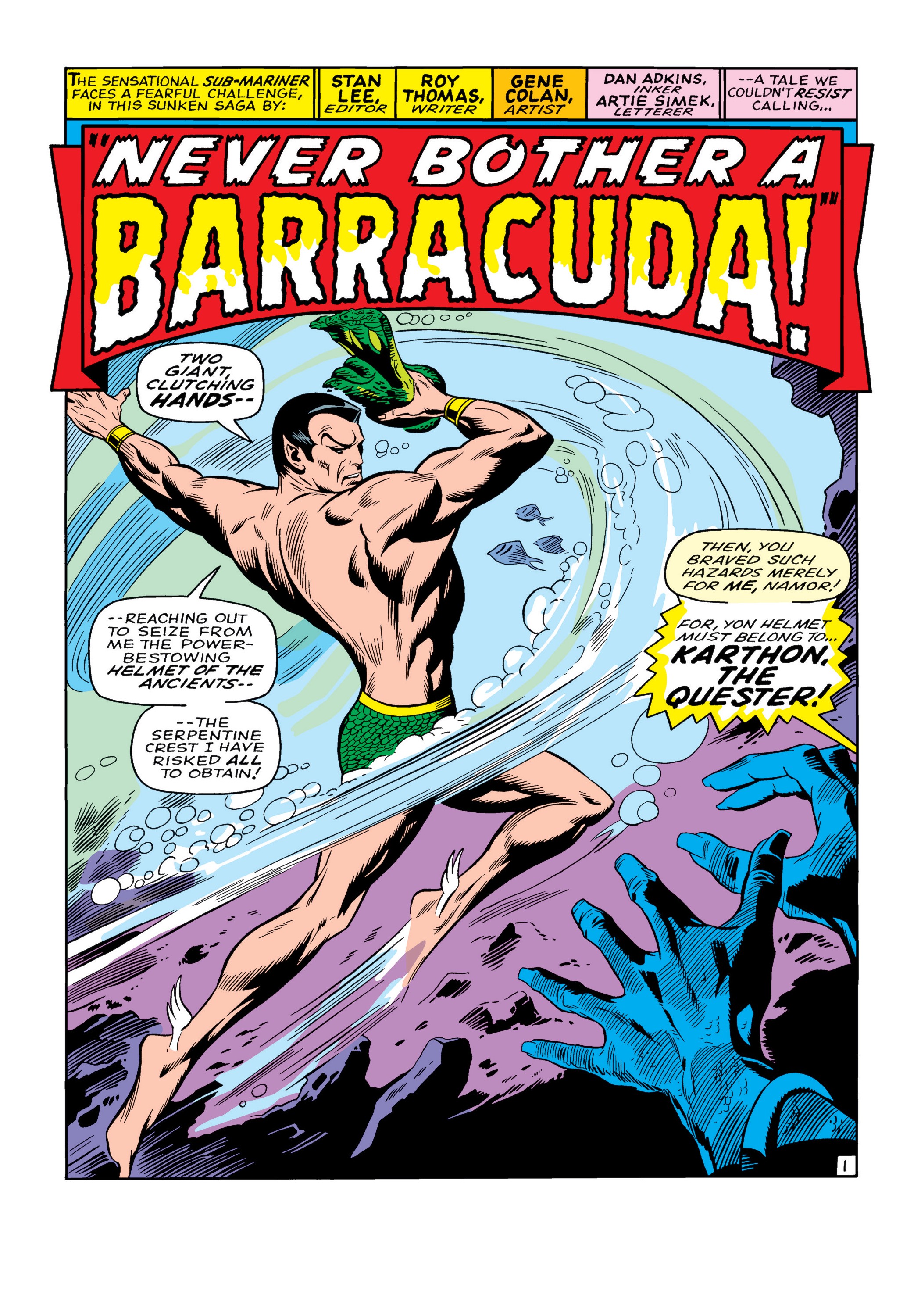 Read online Marvel Masterworks: The Sub-Mariner comic -  Issue # TPB 3 (Part 2) - 78