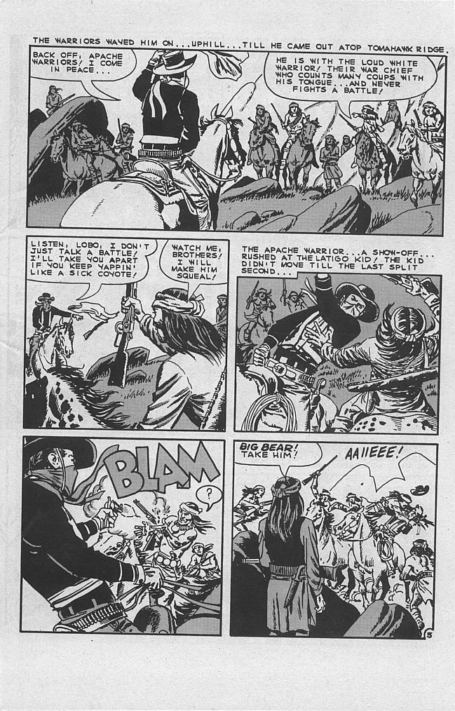 Read online Blazing Western comic -  Issue #1 - 7