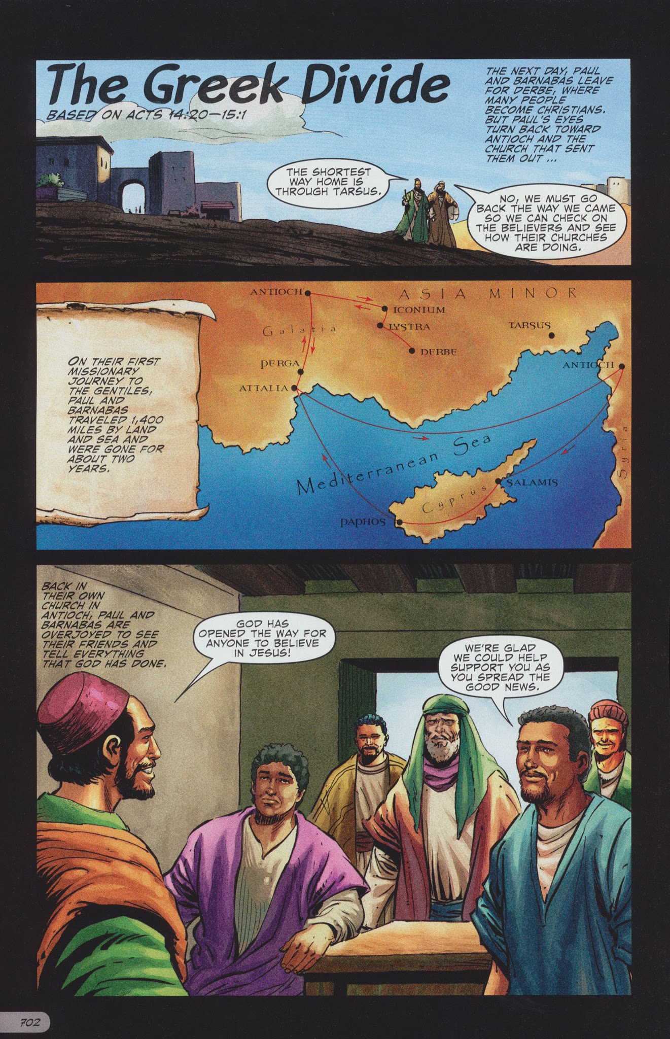 Read online The Action Bible comic -  Issue # TPB 2 - 325