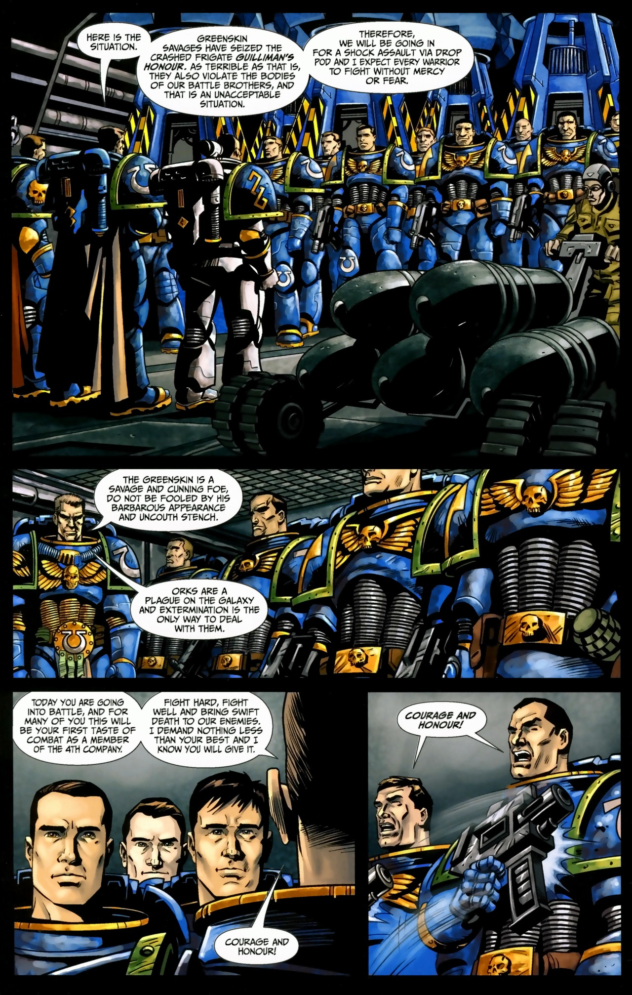 Read online Warhammer 40,000: Defenders of Ultramar comic -  Issue #1 - 22