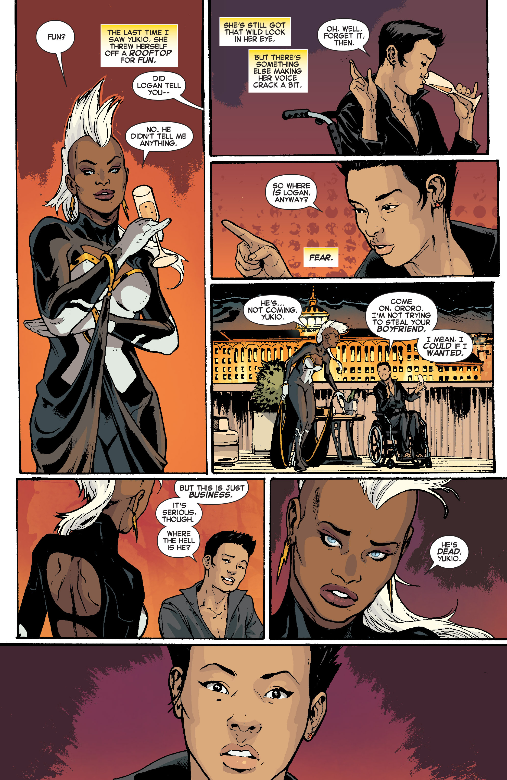 Read online Storm comic -  Issue #4 - 9