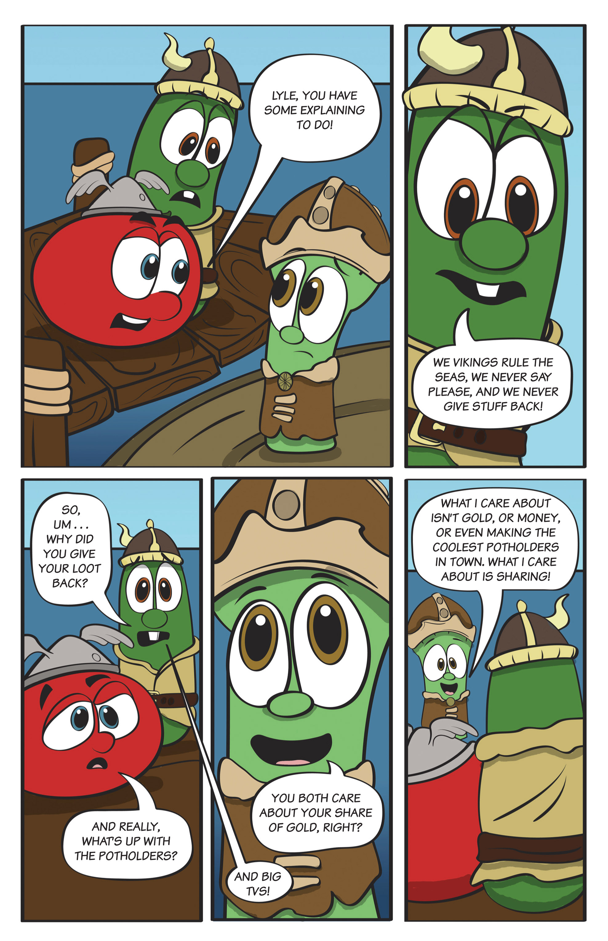 Read online VeggieTales comic -  Issue #5 - 13