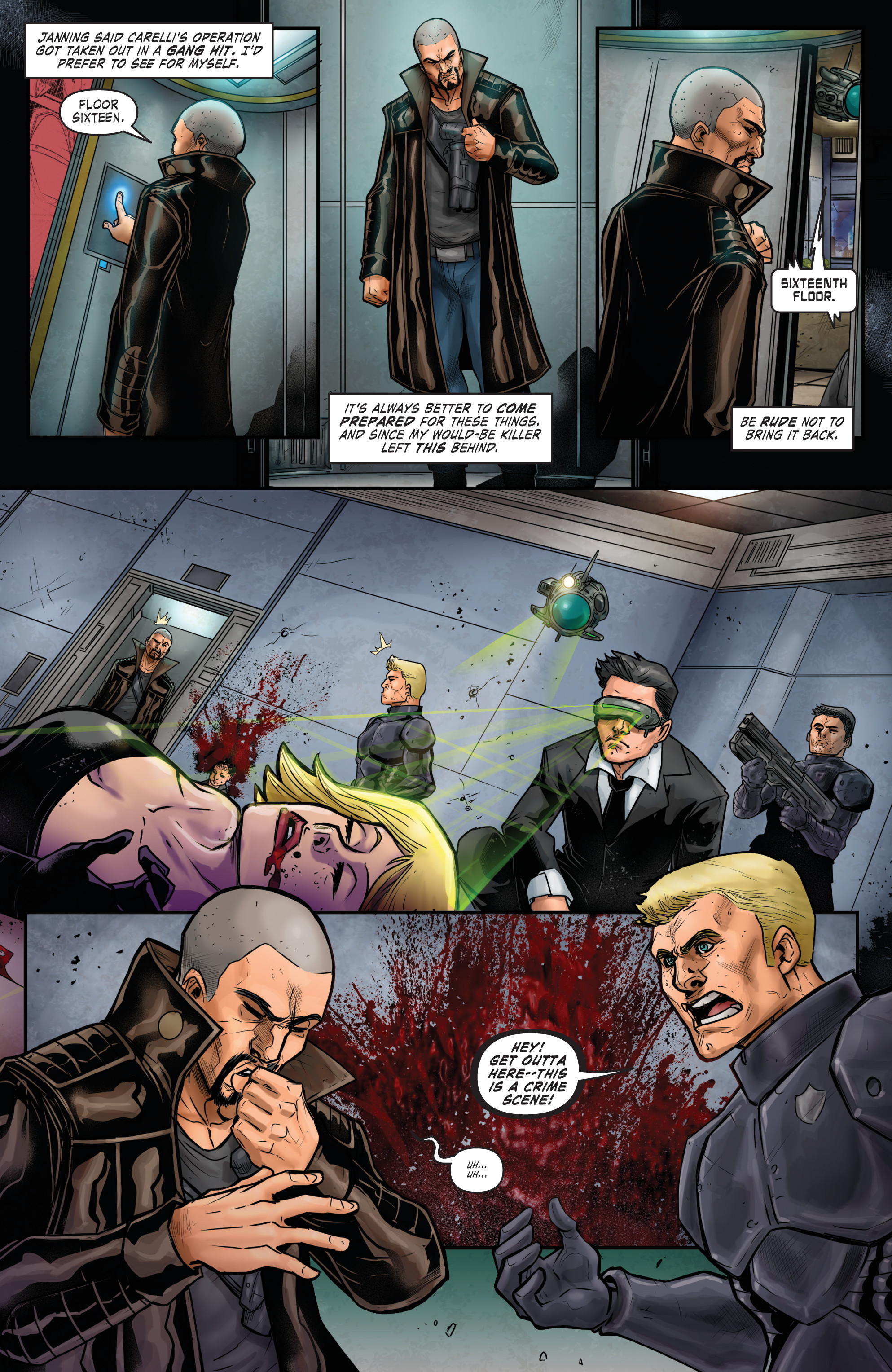 Read online Altered Carbon: Download Blues comic -  Issue # TPB - 71