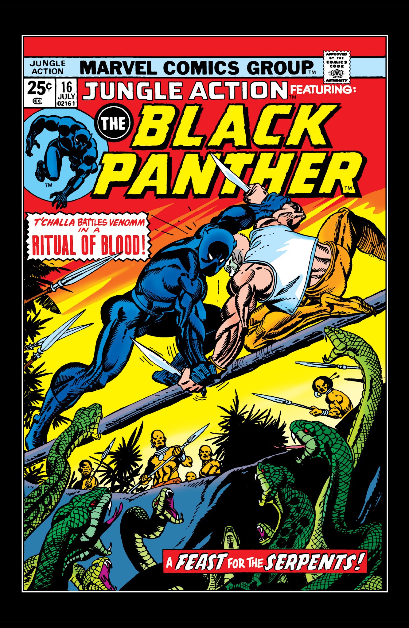 Read online Marvel Masterworks: The Black Panther comic -  Issue # TPB 1 - 173