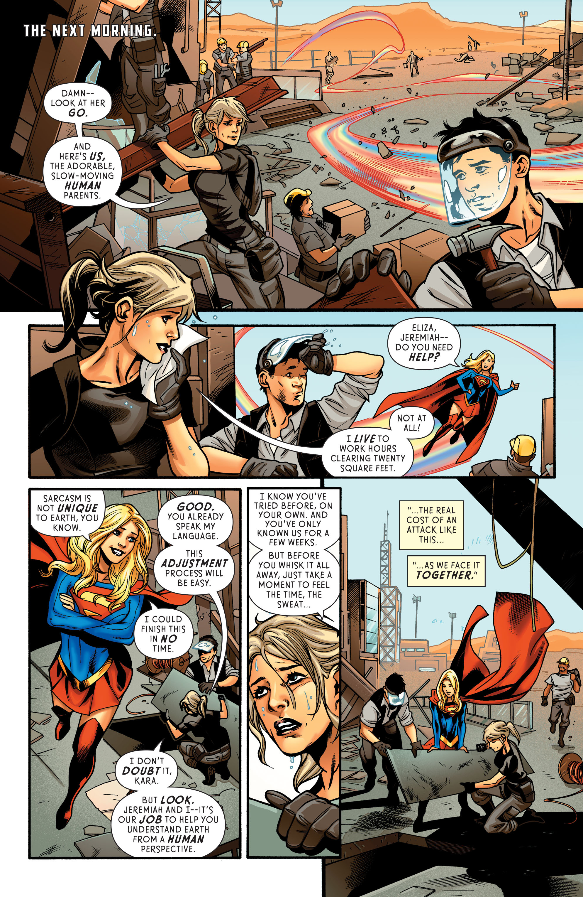 Read online Supergirl: Rebirth comic -  Issue # Full - 17