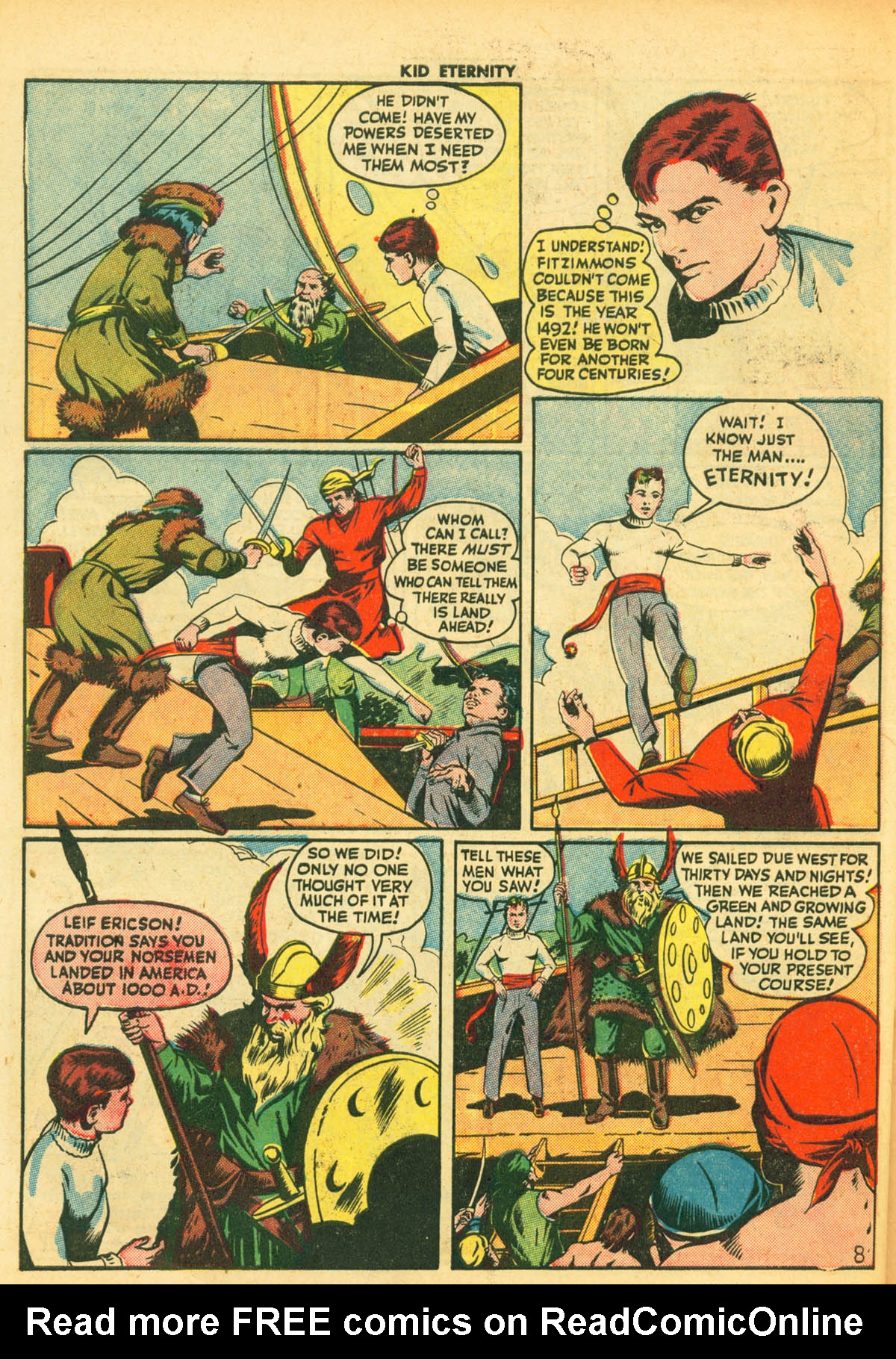Read online Kid Eternity (1946) comic -  Issue #2 - 44