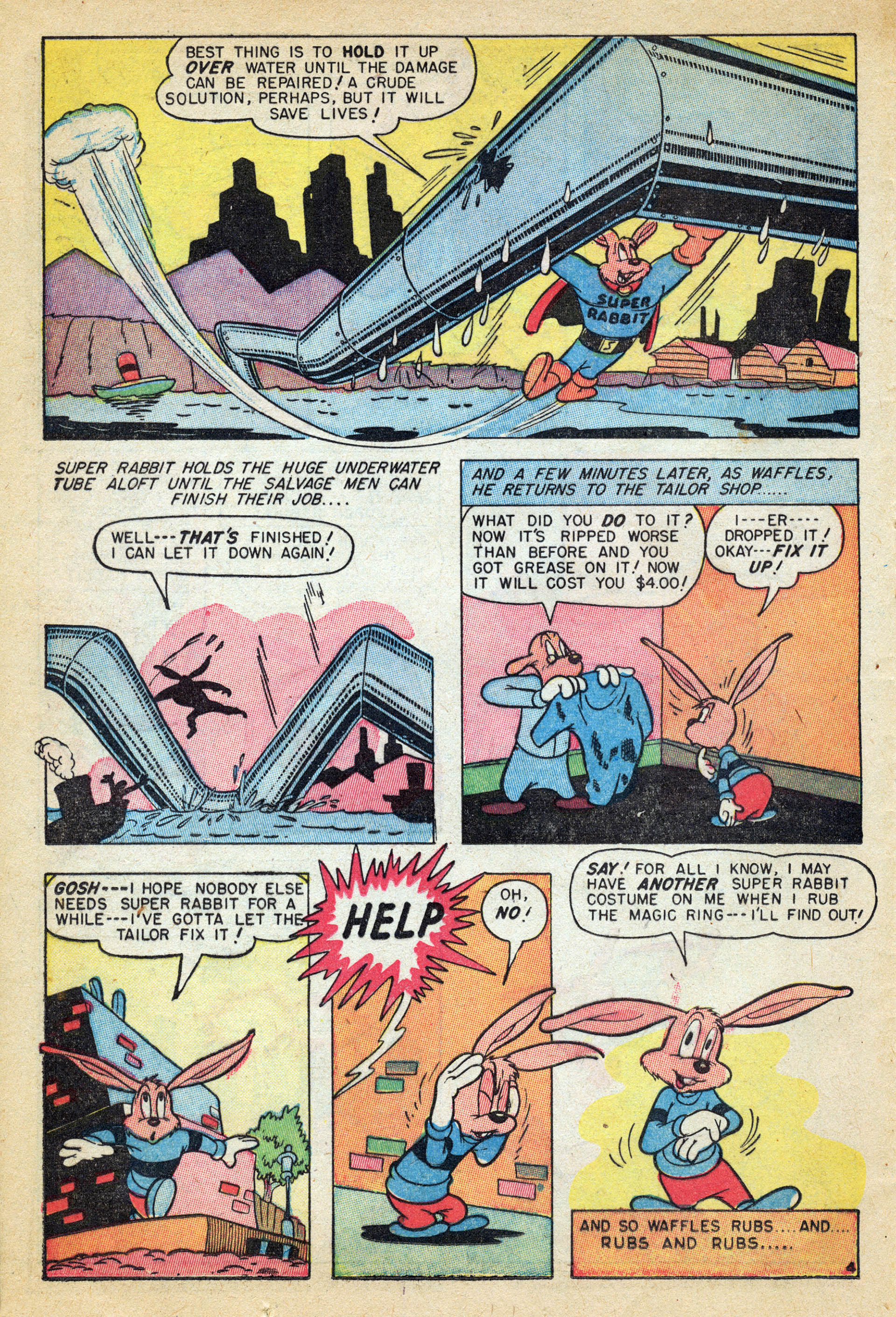 Read online Super Rabbit comic -  Issue #9 - 20