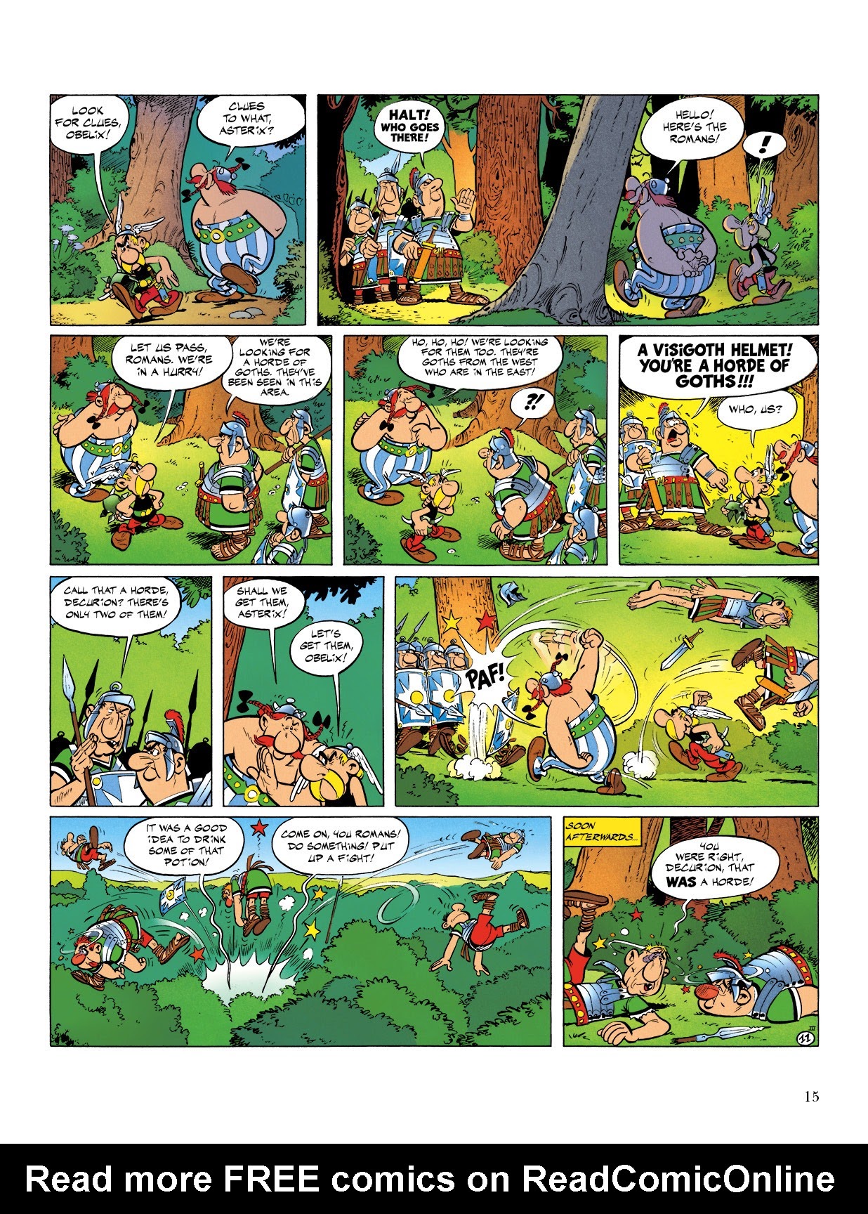 Read online Asterix comic -  Issue #3 - 16