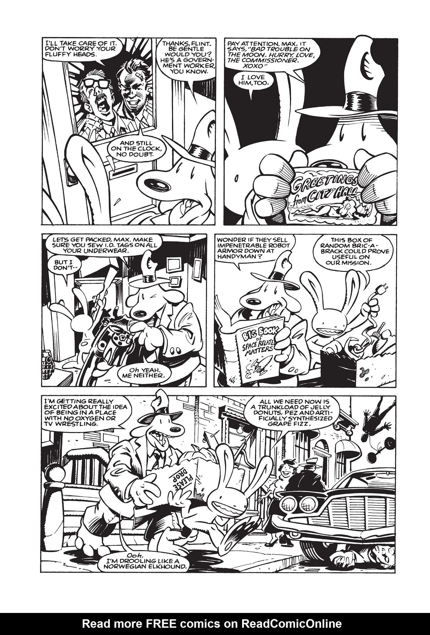 Read online Sam & Max Surfin' The Highway comic -  Issue # TPB - 94