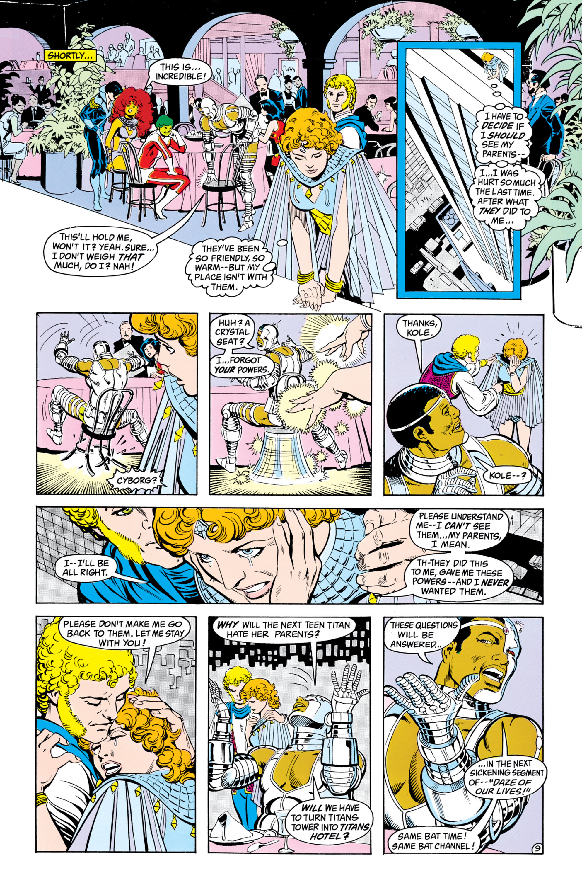 Read online The New Teen Titans (1984) comic -  Issue #10 - 10