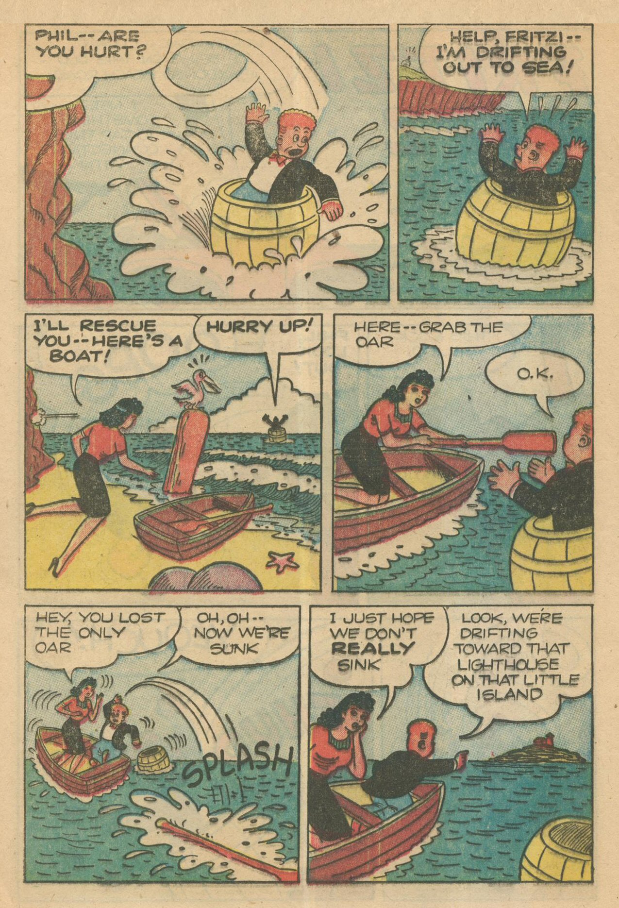 Read online Fritzi Ritz (1953) comic -  Issue #29 - 23