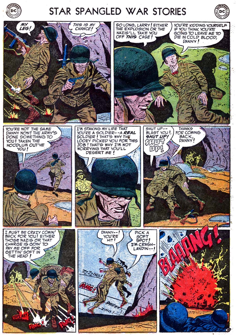 Read online Star Spangled War Stories (1952) comic -  Issue #13 - 23
