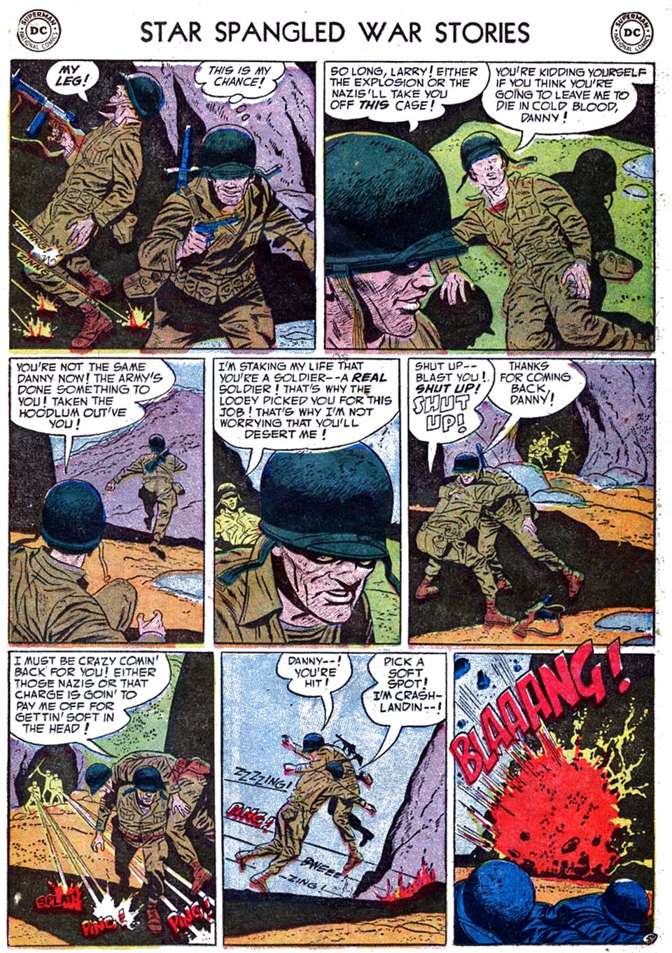 Read online Star Spangled War Stories (1952) comic -  Issue #13 - 23