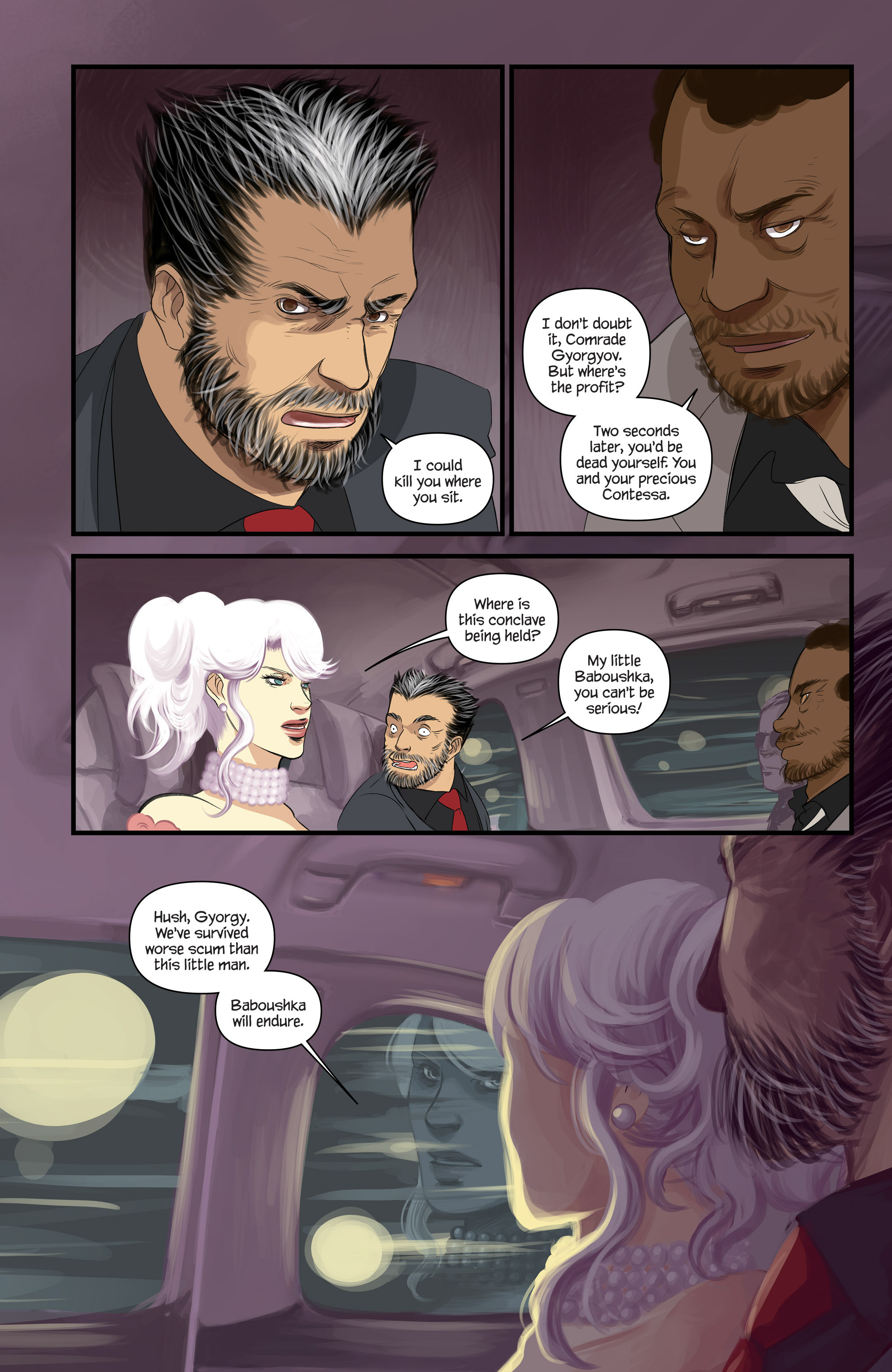 Read online Codename Baboushka comic -  Issue #1 - 17