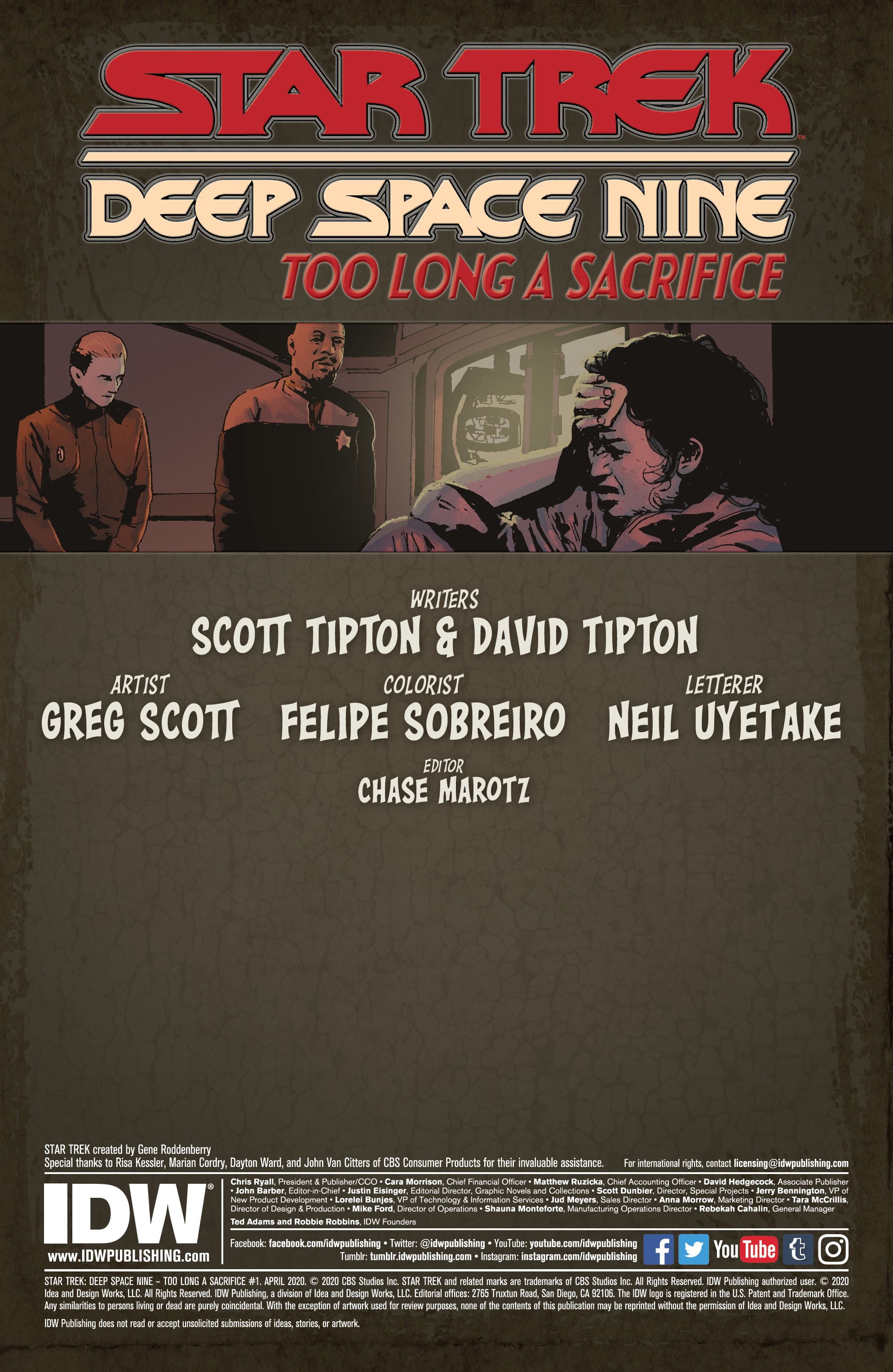 Read online Star Trek: Deep Space Nine—Too Long a Sacrifice comic -  Issue #1 - 2