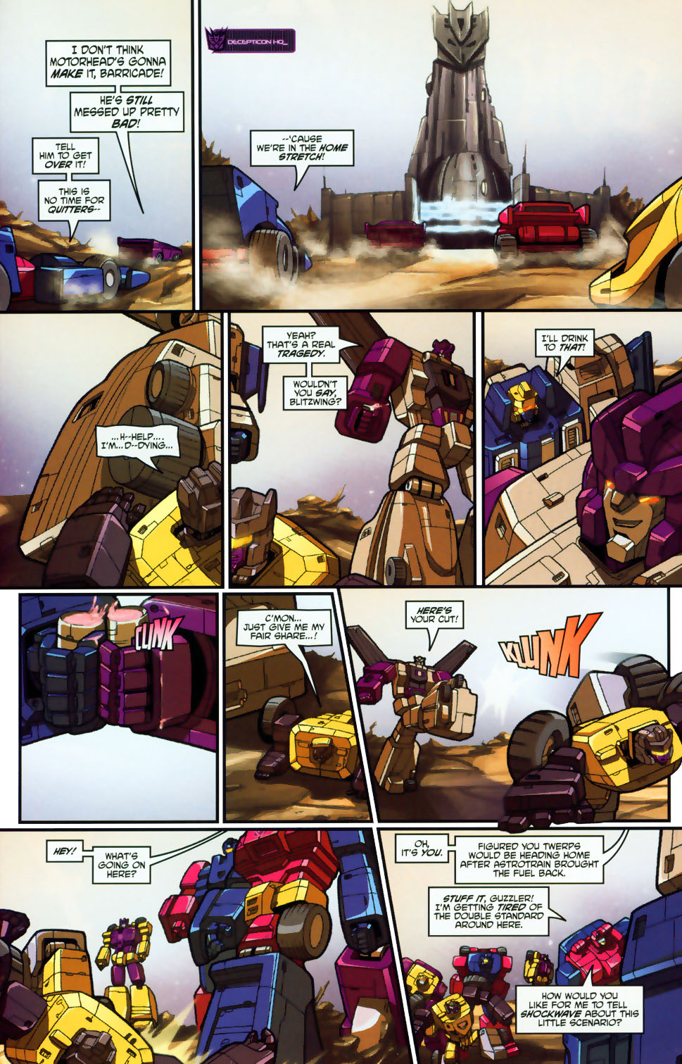 Read online Transformers: Micromasters comic -  Issue #1 - 16